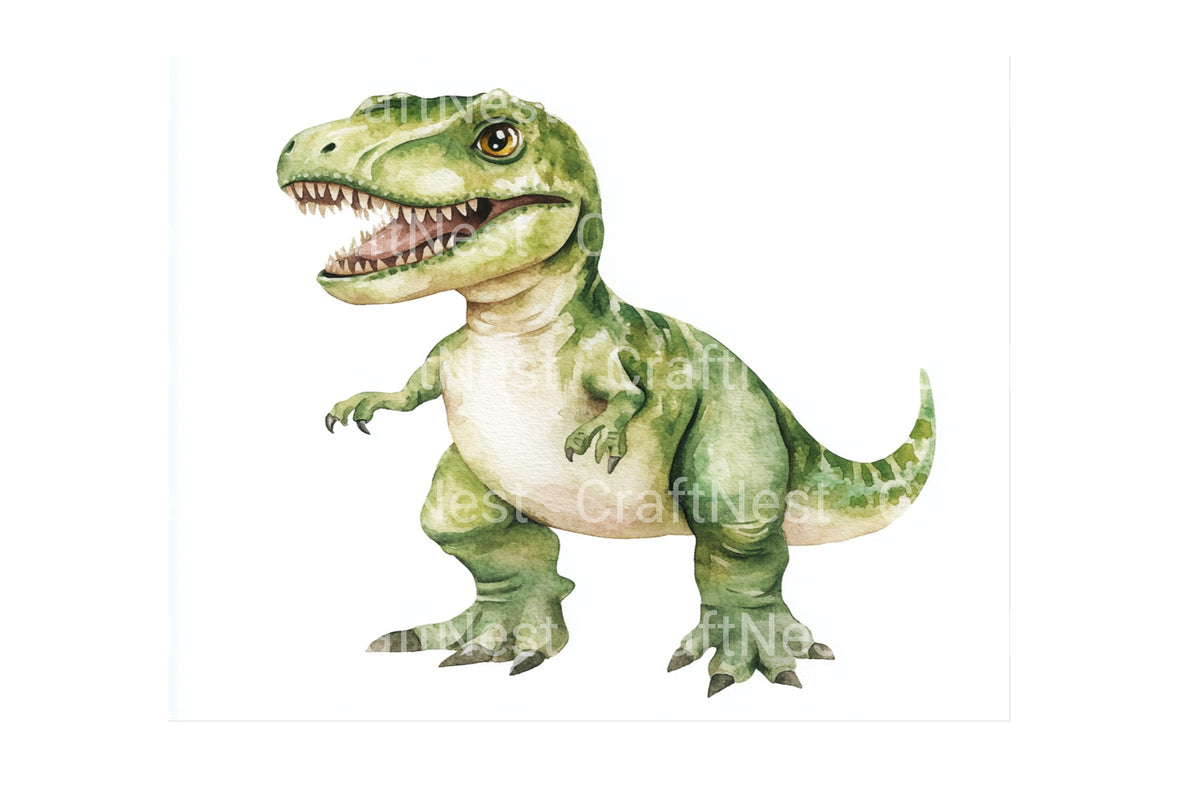 Baby Rex Clipart Bundle