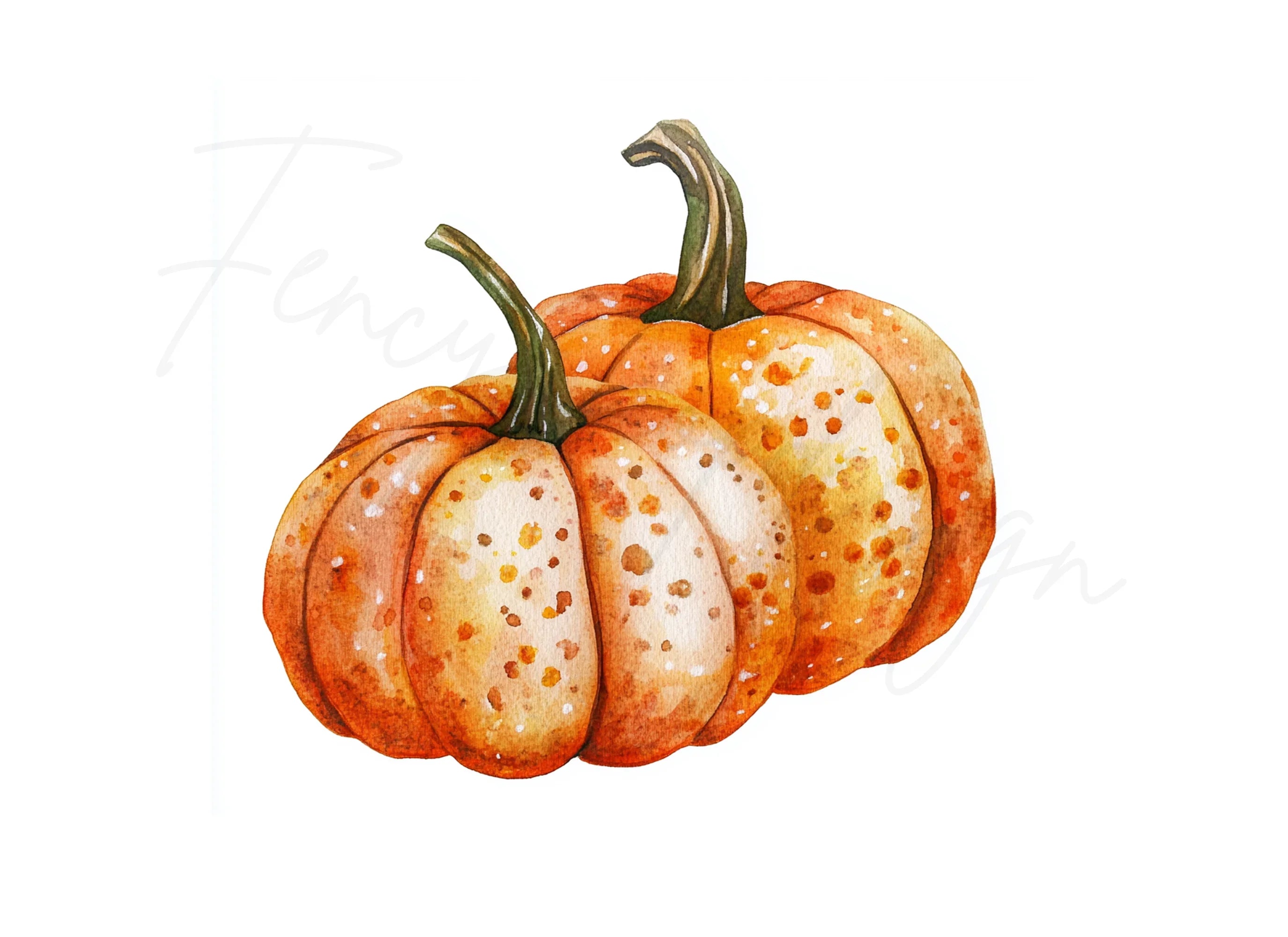 Rustic Pumpkin Clipart Bundle