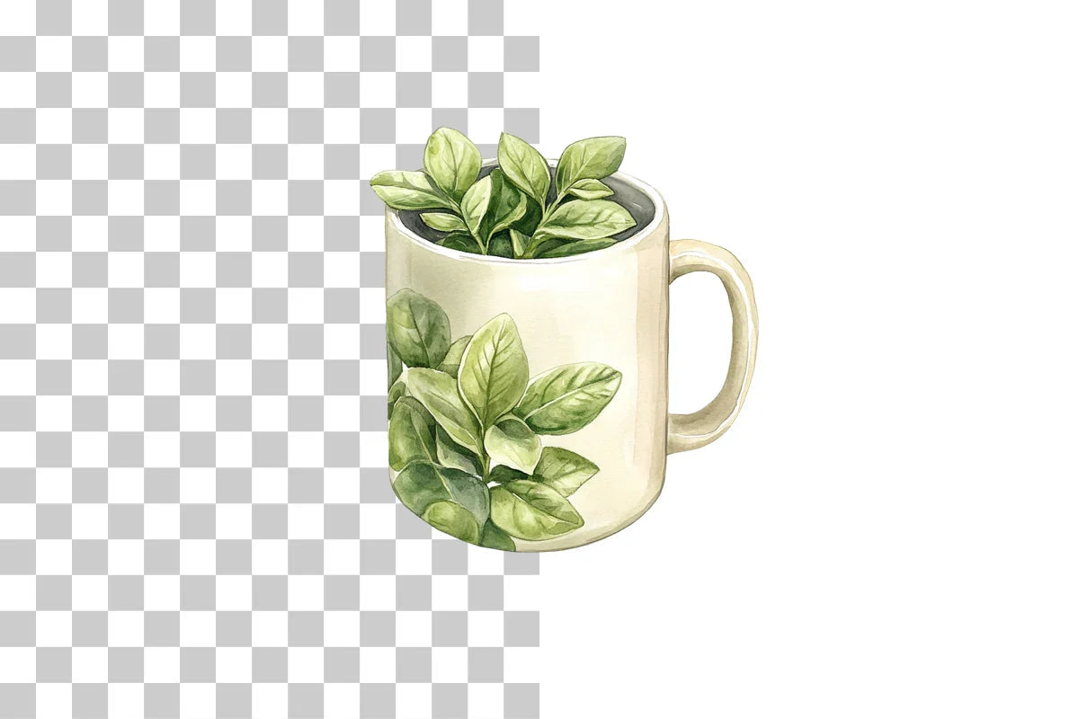 Indoor Plant Design Mug Wrap Bundle - CraftNest - Digital Crafting and Art