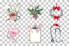 Christmas Nurse Clipart Bundle - CraftNest - Digital Crafting and Art