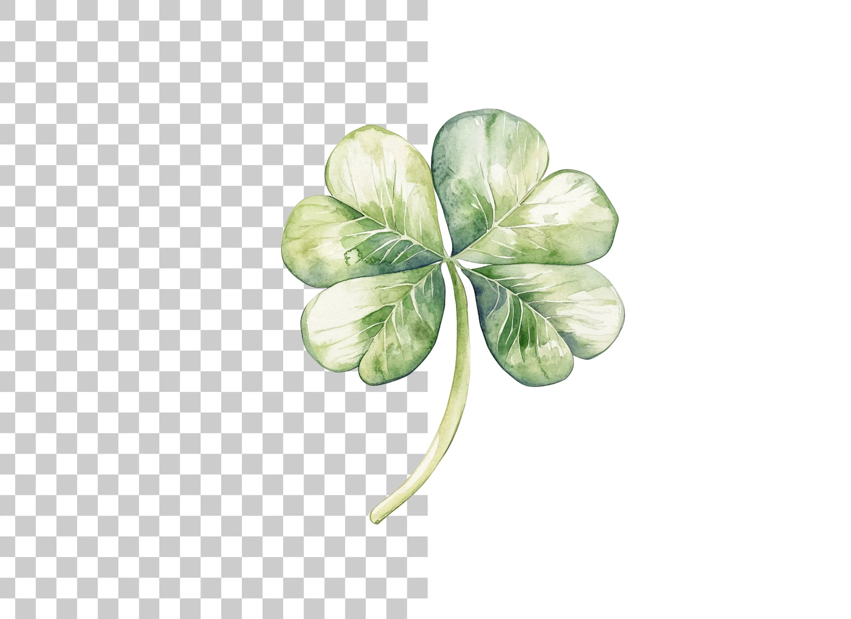 Clover Leaves Clipart Bundle