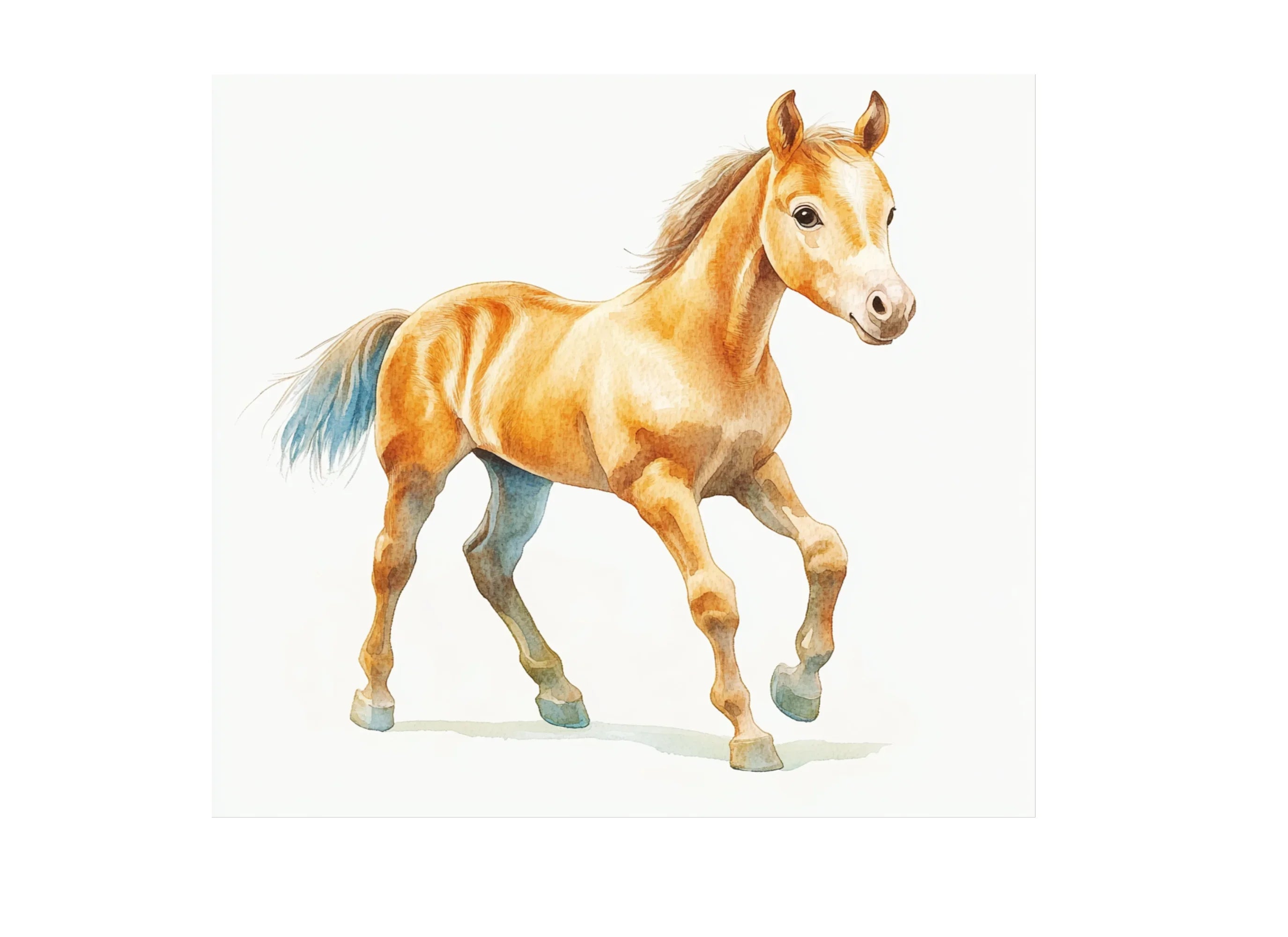 Playful Foal Clipart Bundle