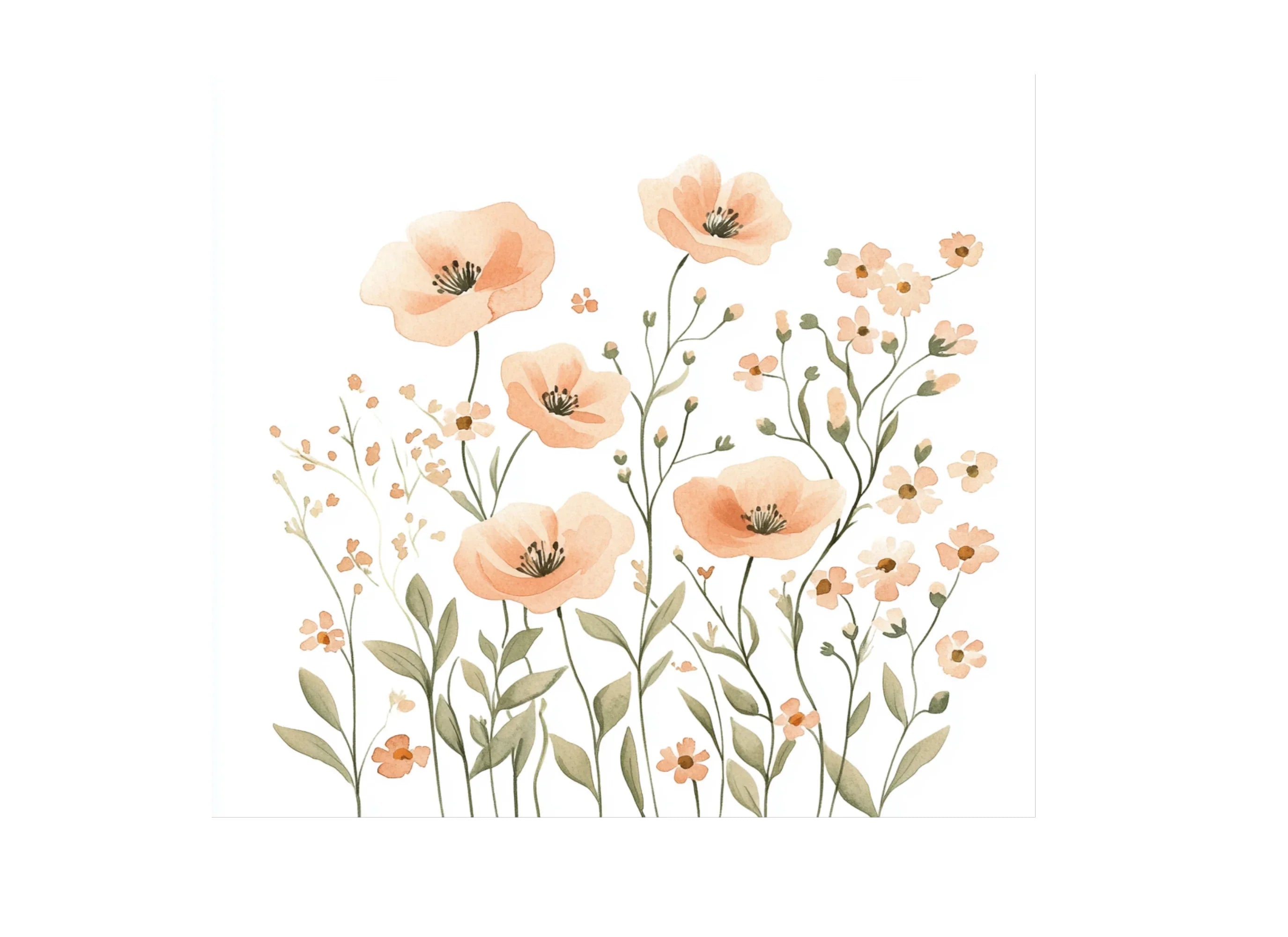 Wildflower Clipart Bundle