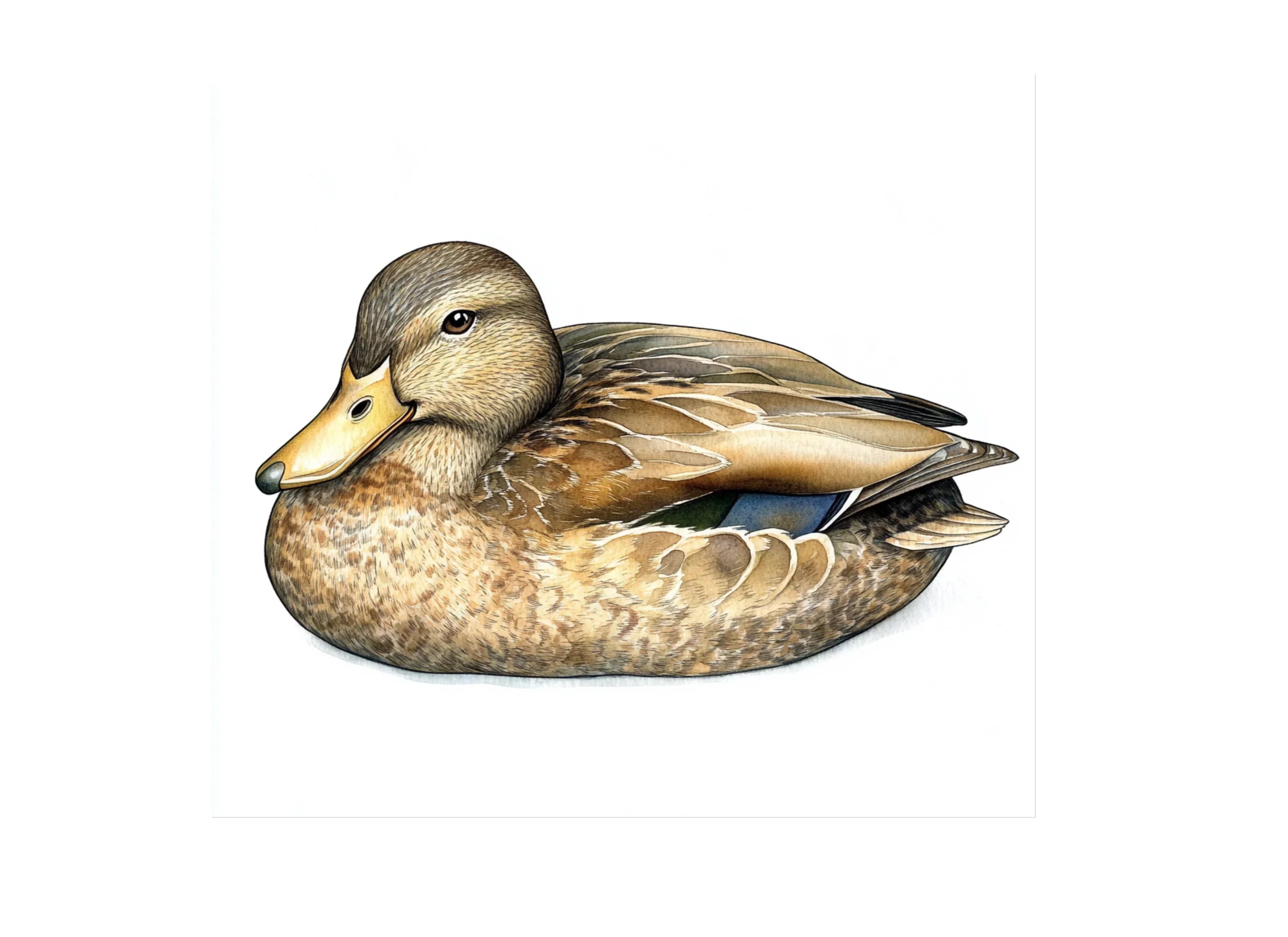 Realistic Mallard Duck Clipart Bundle