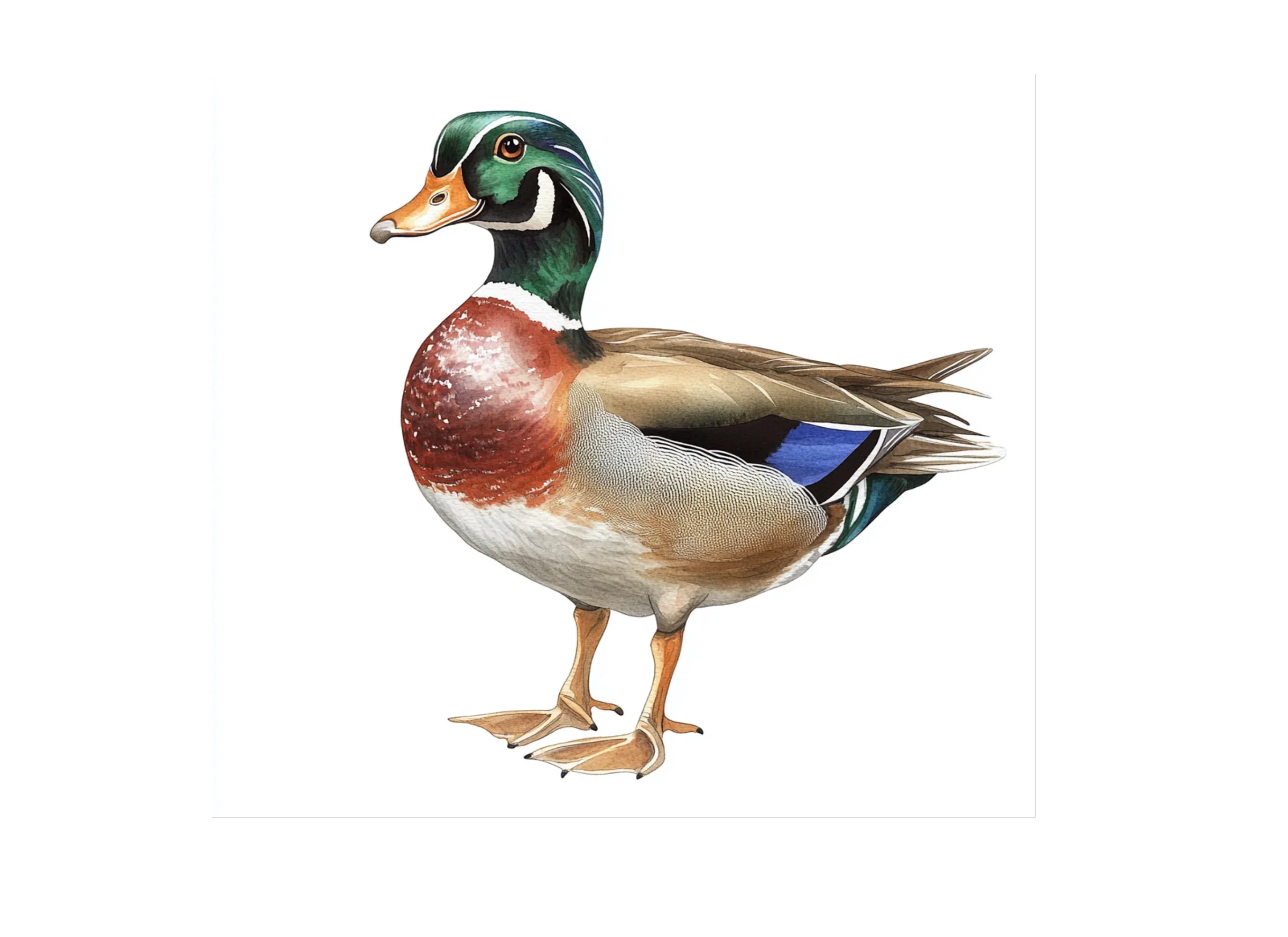 Mallard Duck Clipart Bundle