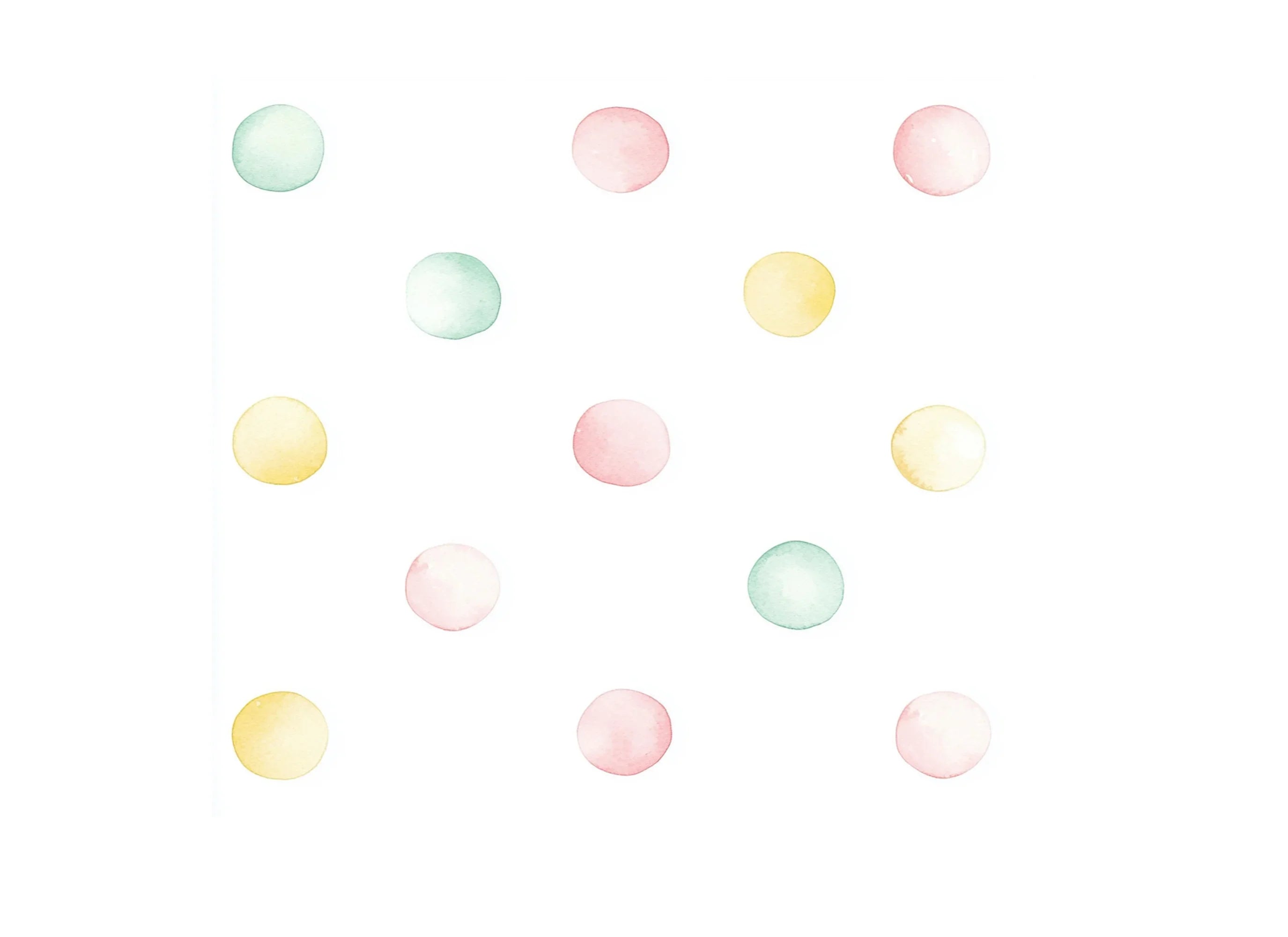 Pastel Polka Dot Clipart Bundle