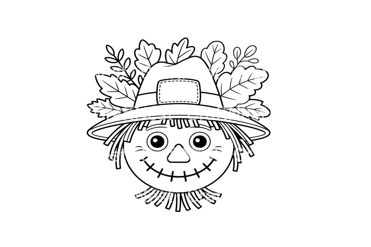 Thanksgiving Pilgrim Hat Coloring Books