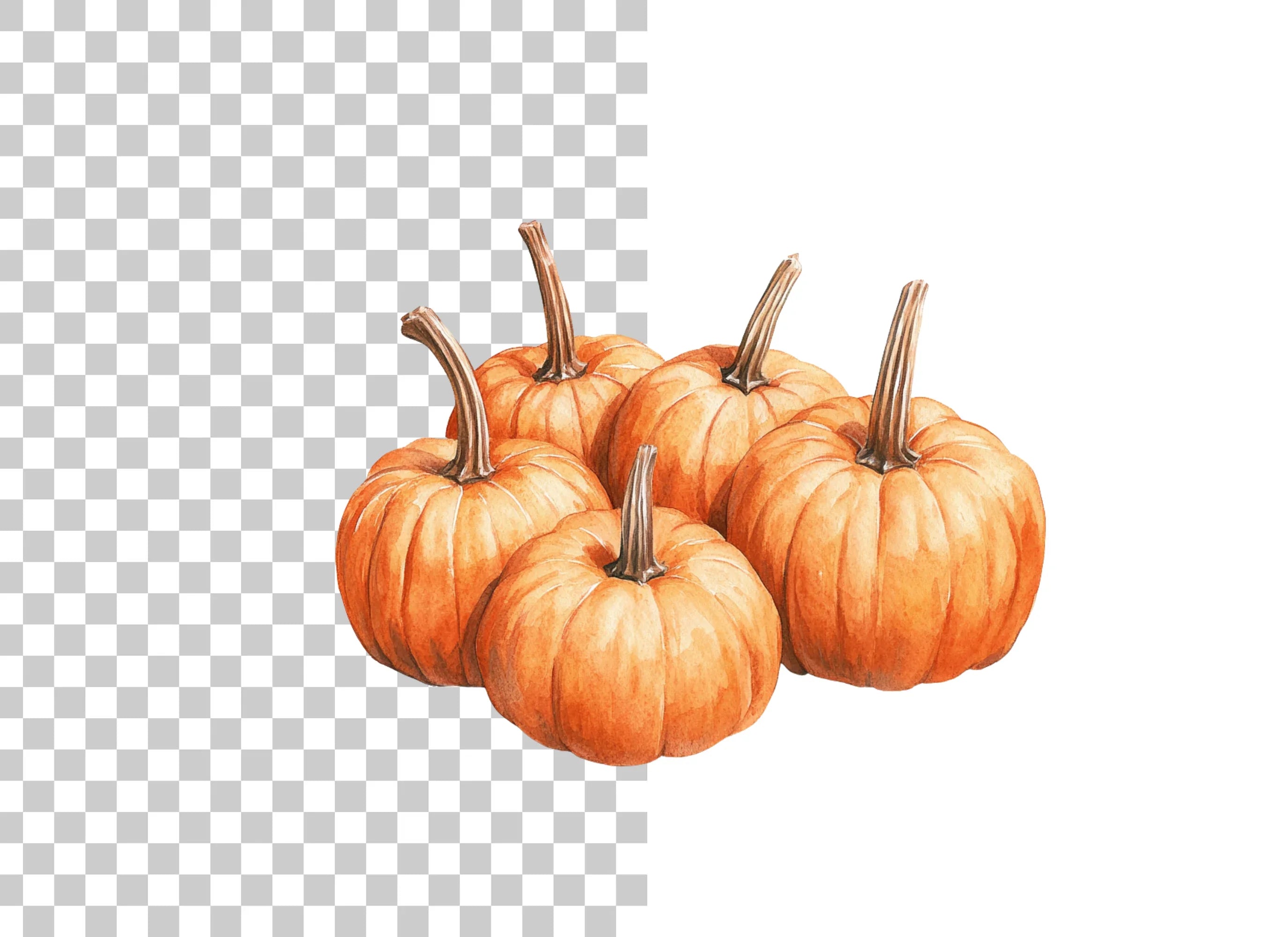 Pumpkin Patch Clipart Bundle