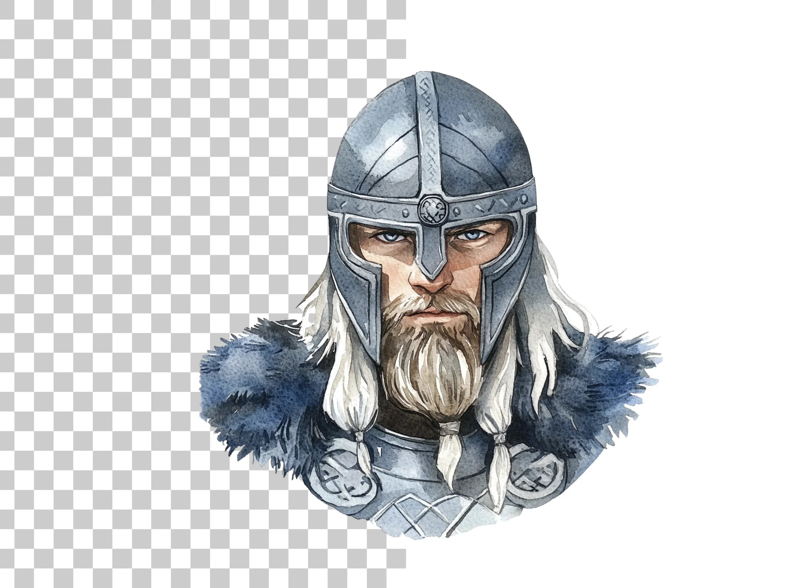 Viking Warrior Clipart Bundle