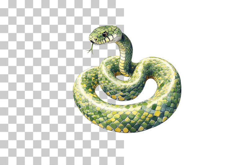 Cartoon Snake Jungle Animal Clipart Bundle - CraftNest - Digital Crafting and Art