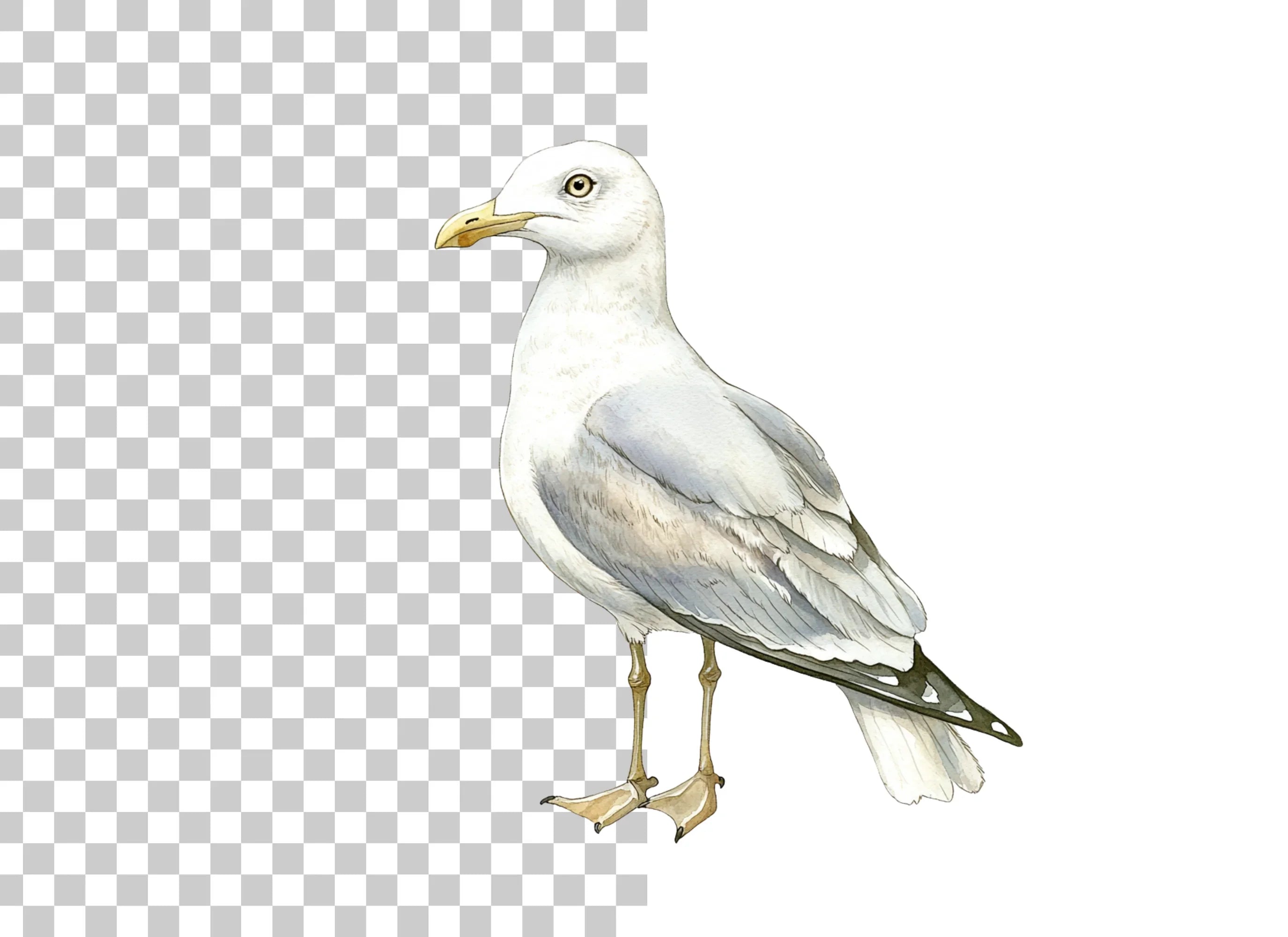 Graceful Seagull Clipart Bundle