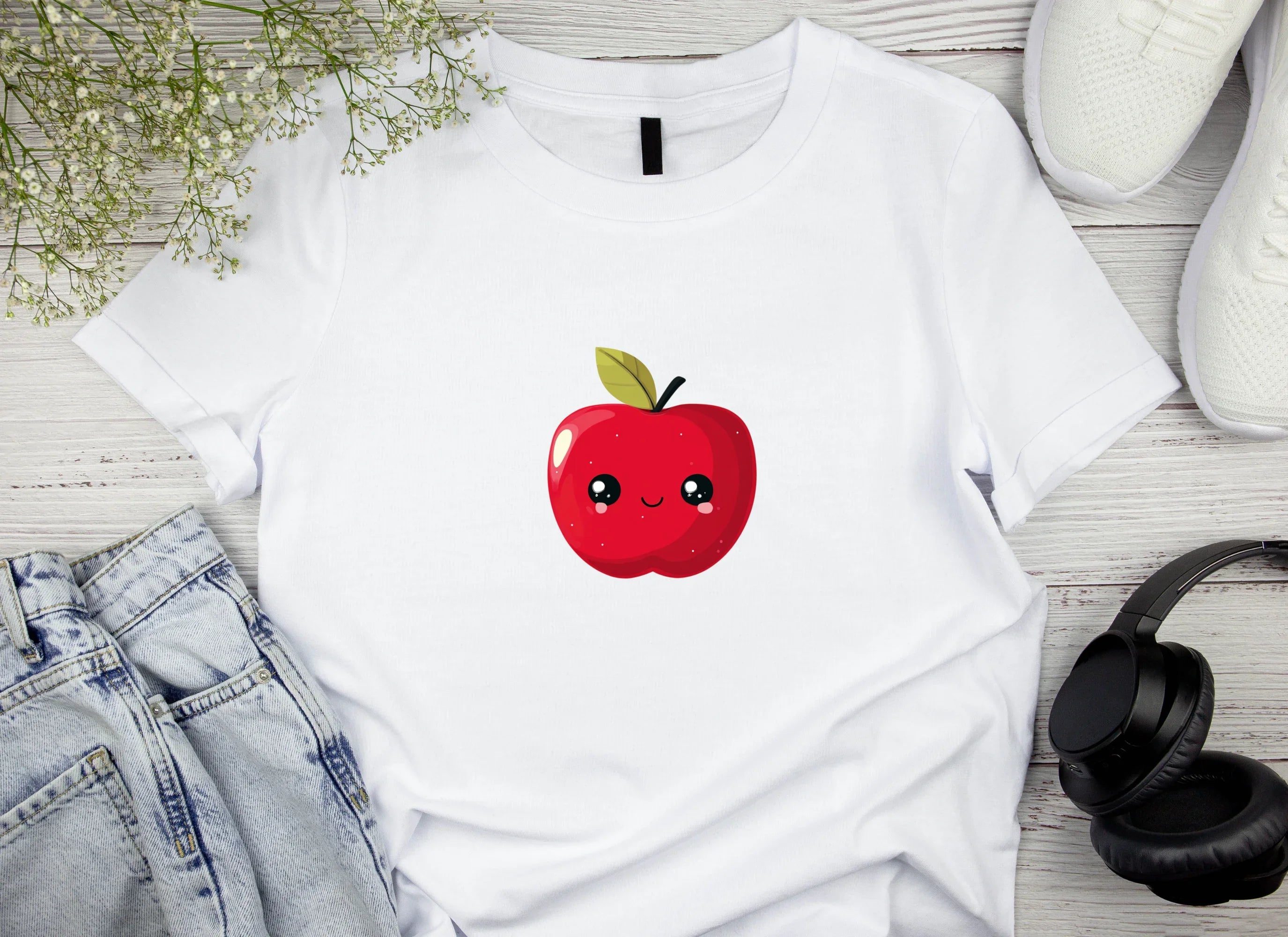 Kawaii Apple School Clipart Bundle - CraftNest - Digital Crafting and Art