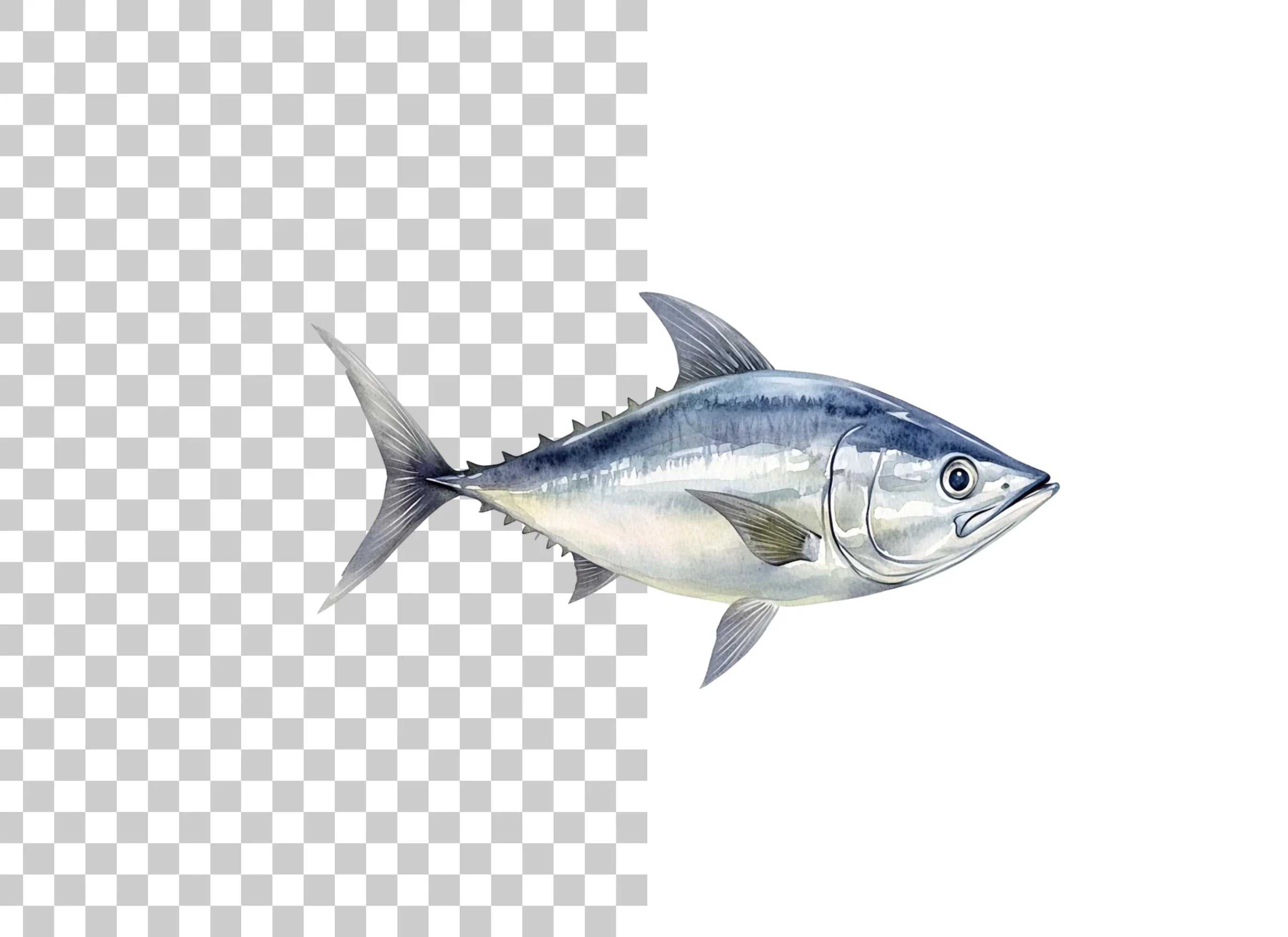 Tuna Fish Clipart Bundle