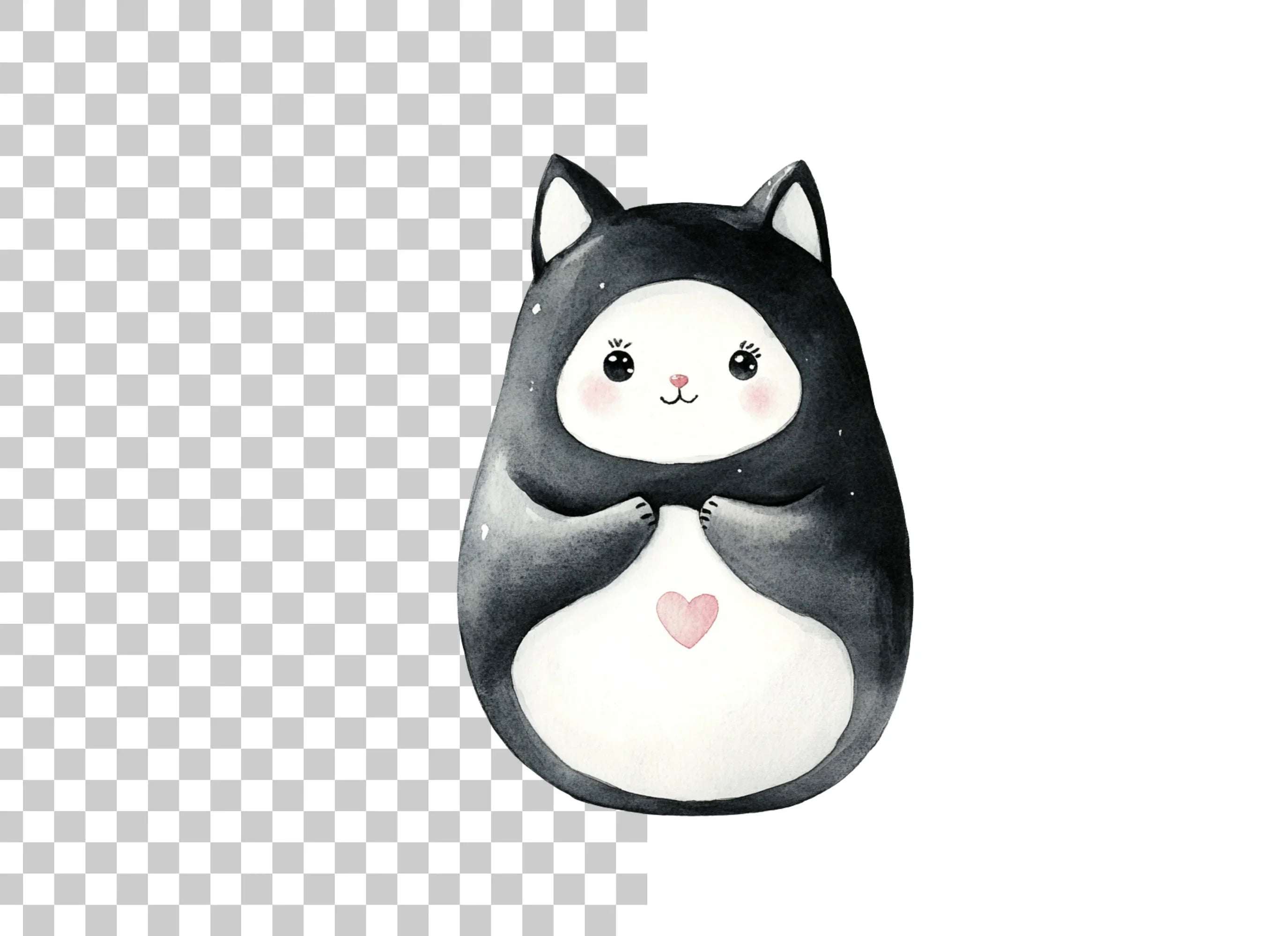 Cute Cat Clipart Bundle