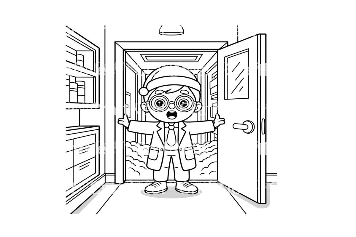 Mad Scientist Lab Mess Coloring Books