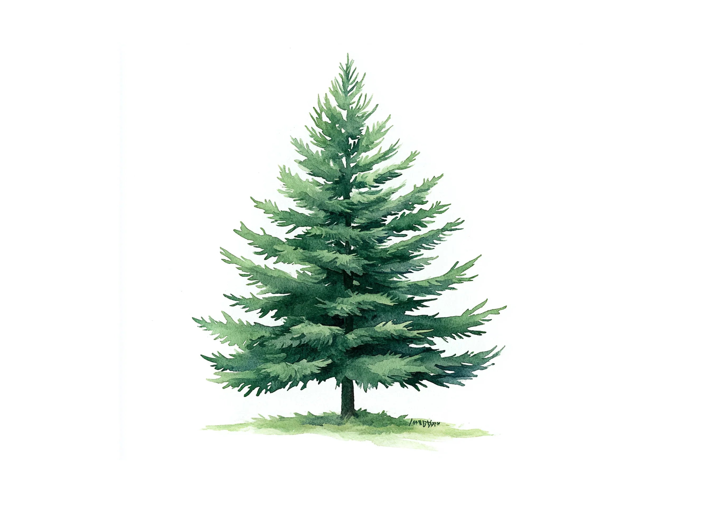 Pine Tree Clipart Bundle