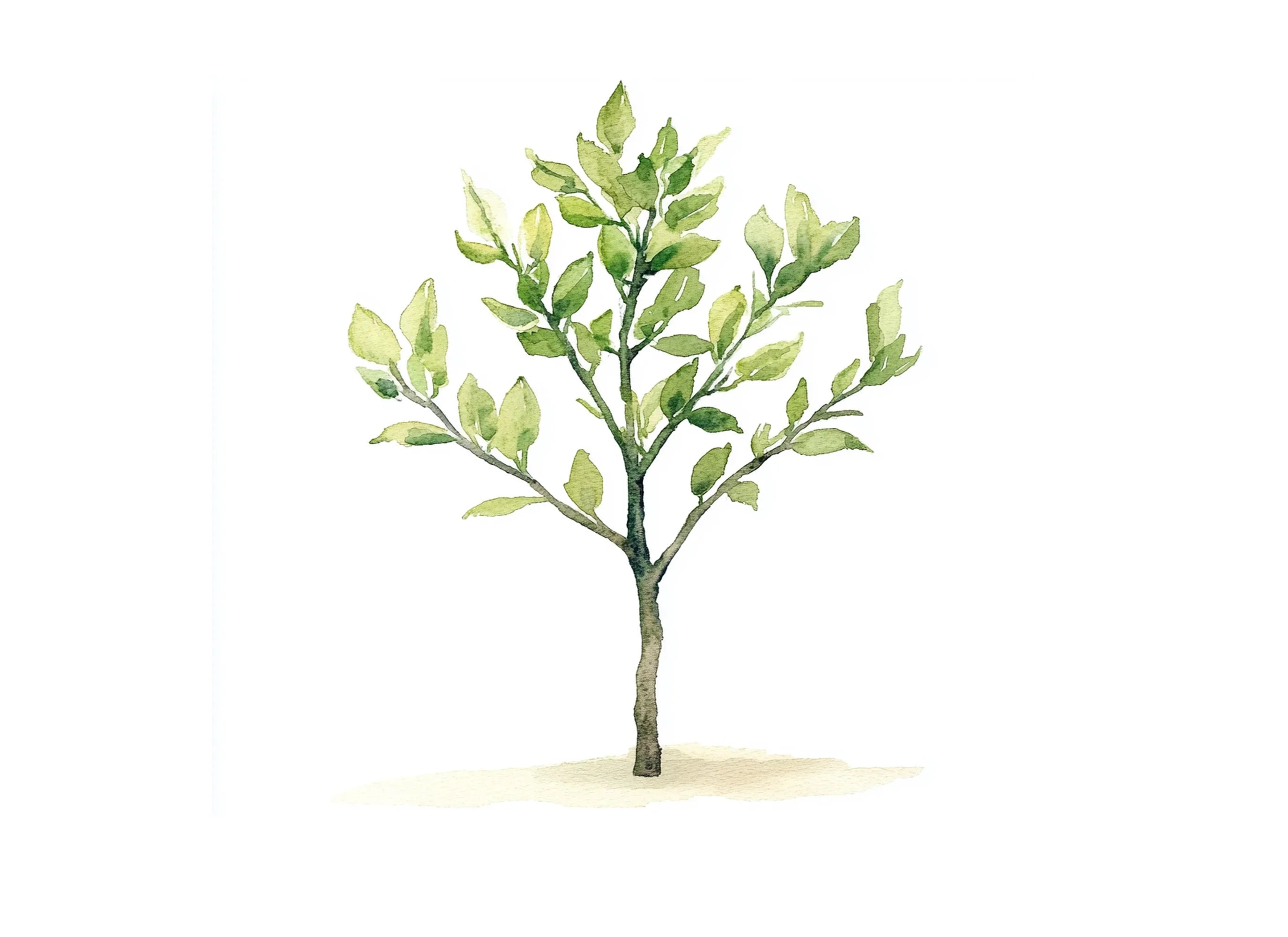 Green Trees Clipart Bundle