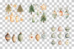 Ornaments Set Clipart Bundle - CraftNest - Digital Crafting and Art
