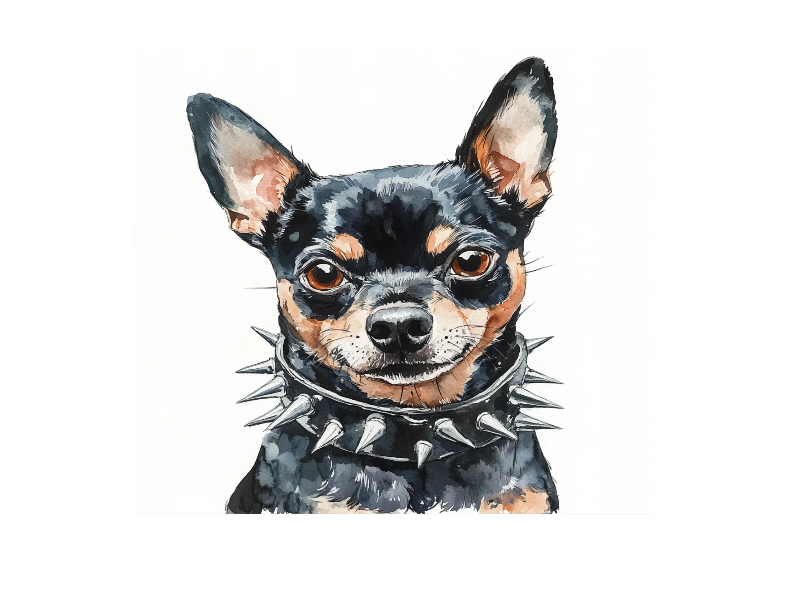 Punk Rock Dog Clipart Bundle
