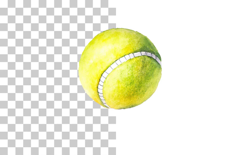 Tennis Ball Sports Illustration Clipart Bundle - CraftNest - Digital Crafting and Art