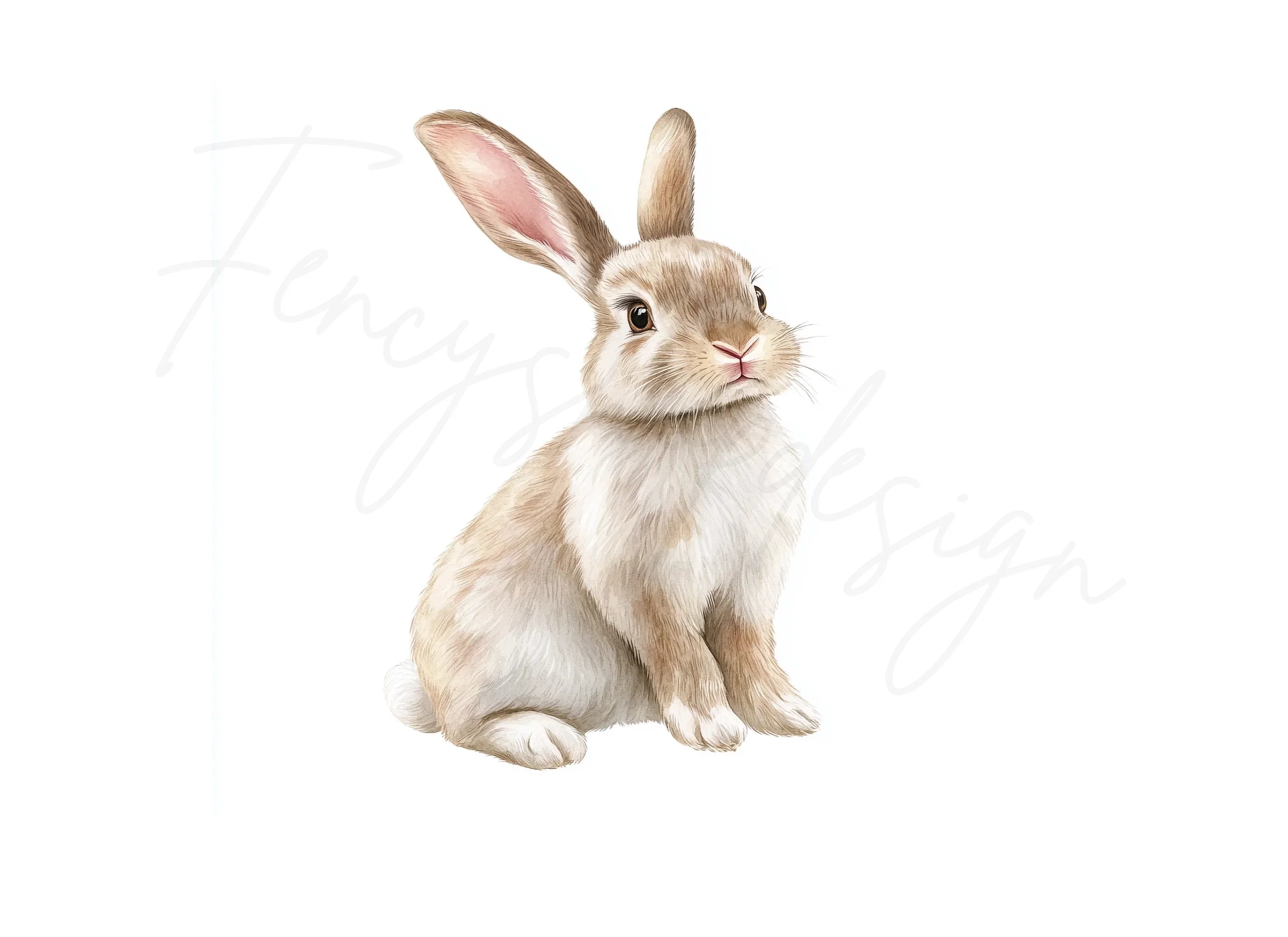 Cute Bunny Clipart Bundle