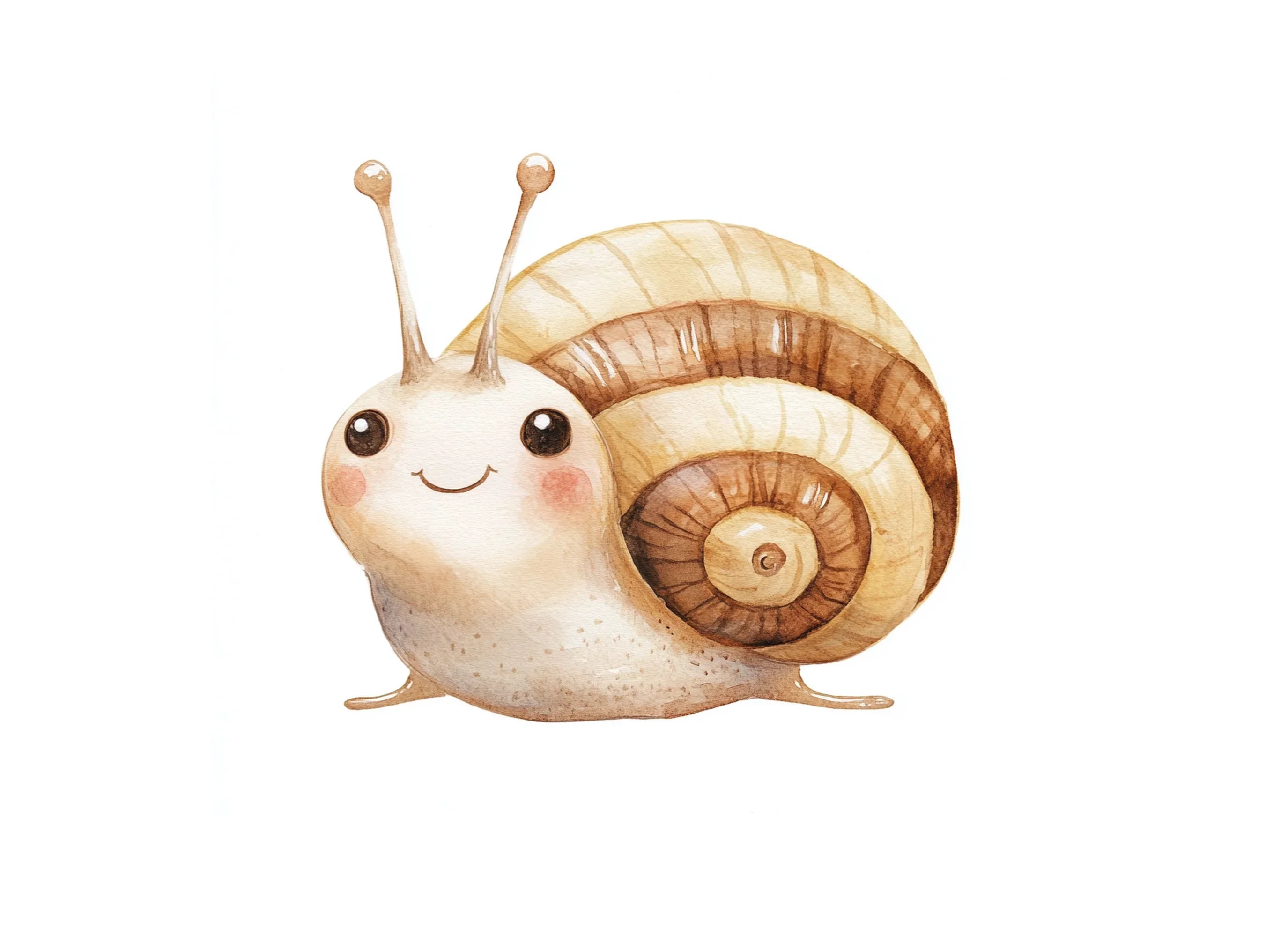 Cute Snail Clipart Bundle