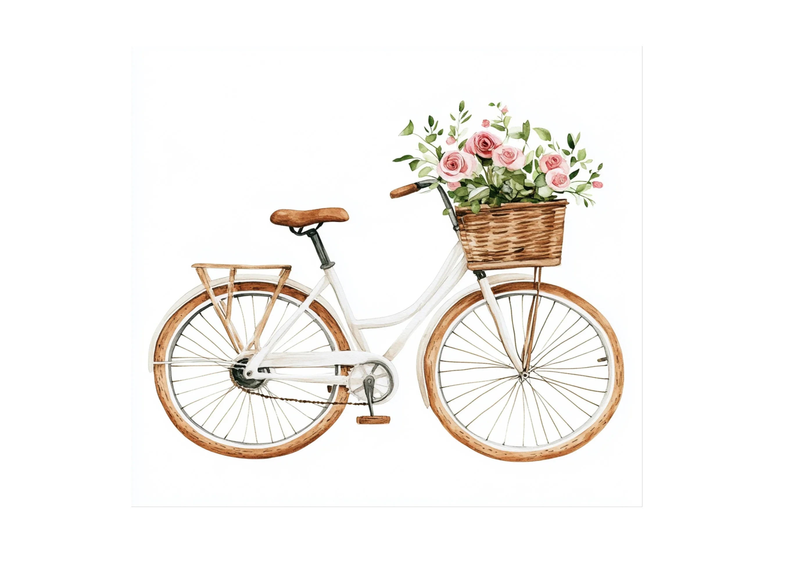 Vintage Bicycle Clipart Bundle