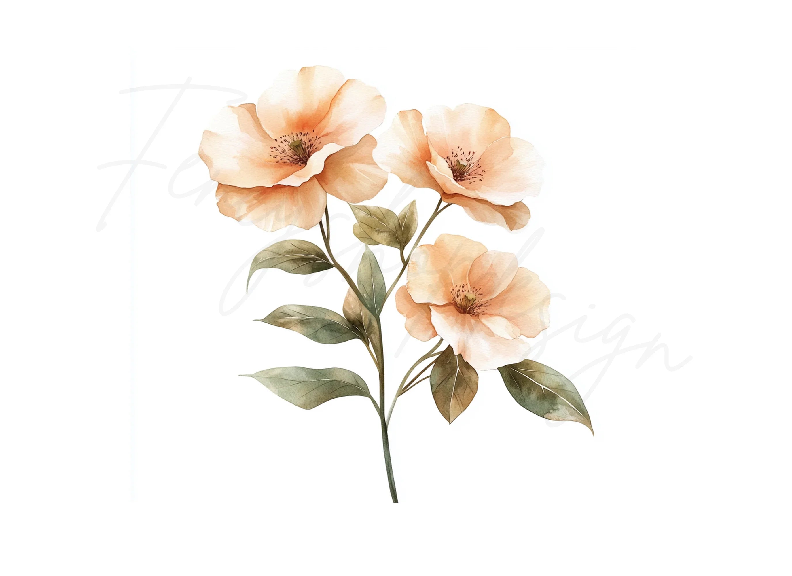 Poppy Clipart Bundle