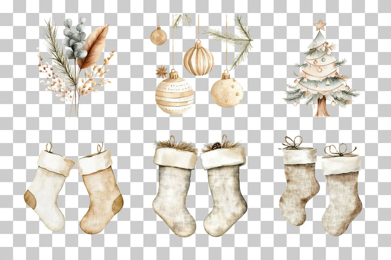 Cozy Holiday Clipart Bundle - CraftNest - Digital Crafting and Art