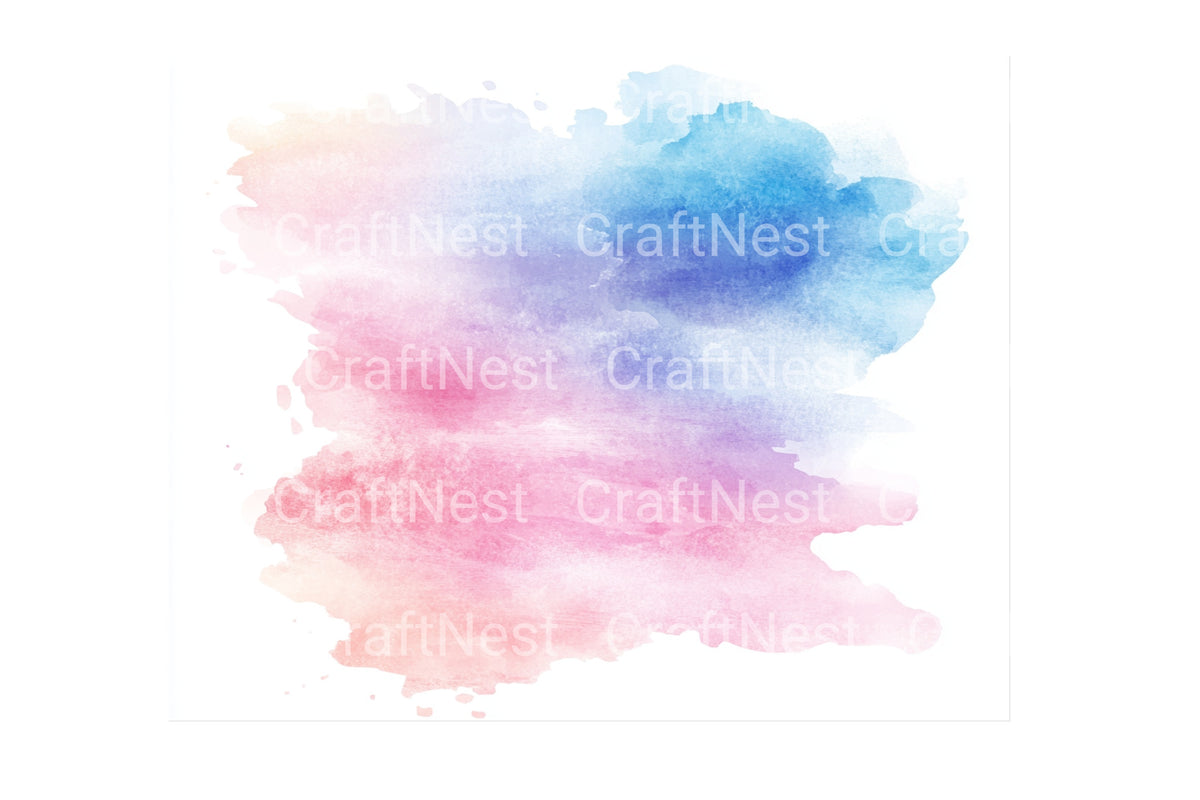 Pastel Sky Clouds Illustrations Clipart Bundle