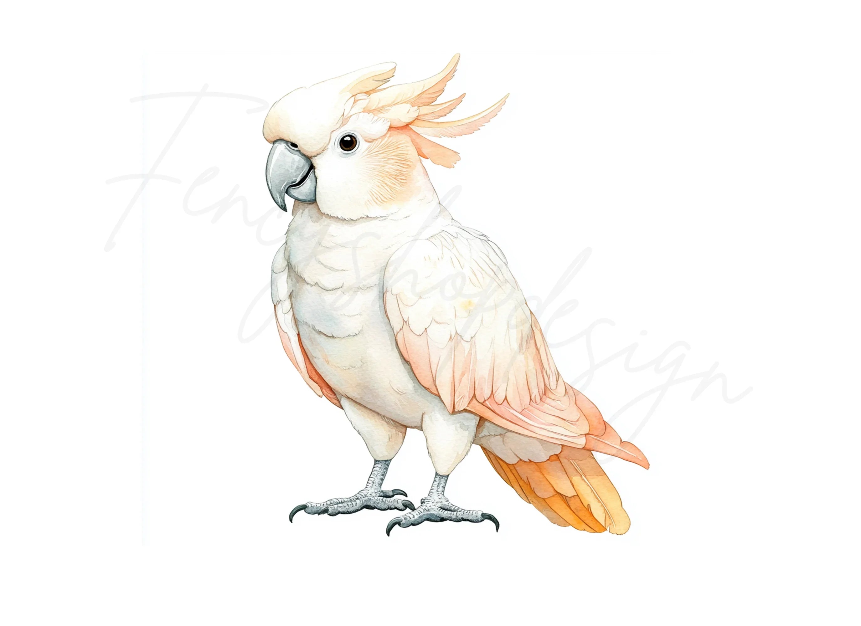 Cockatoo Clipart Bundle