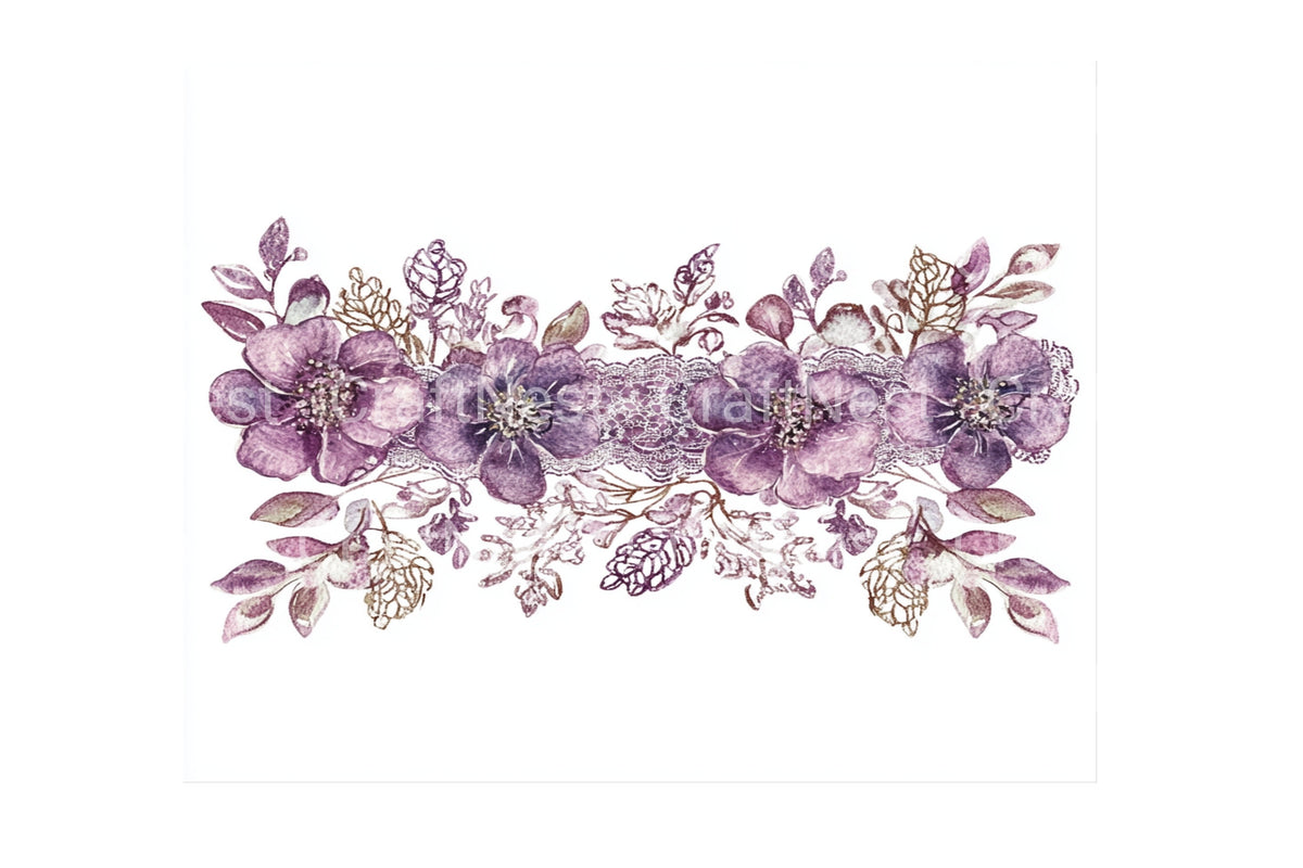 Lace Ribbons Bows Illustrations Clipart Bundle