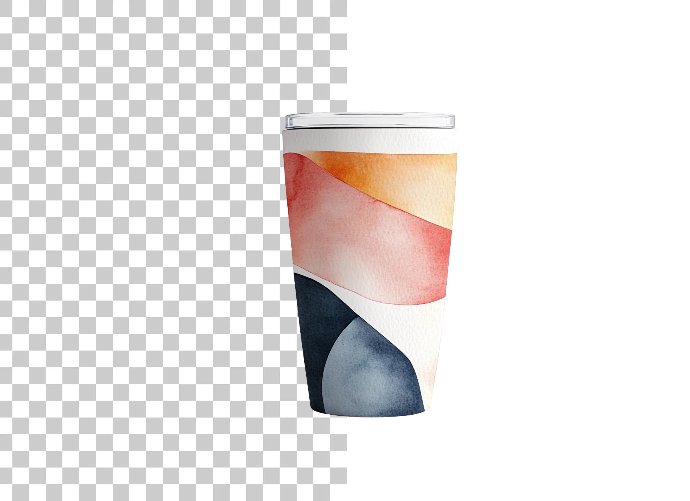 Abstract Tumbler Clipart Bundle