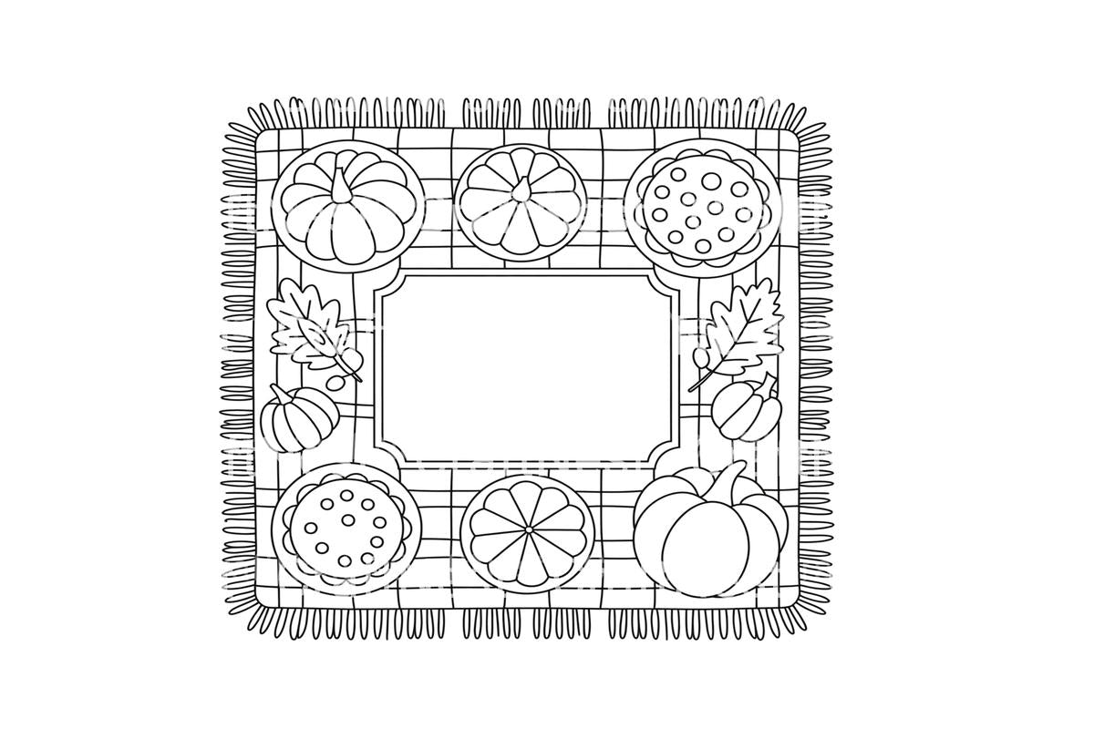 Thanksgiving Feast Coloring Books