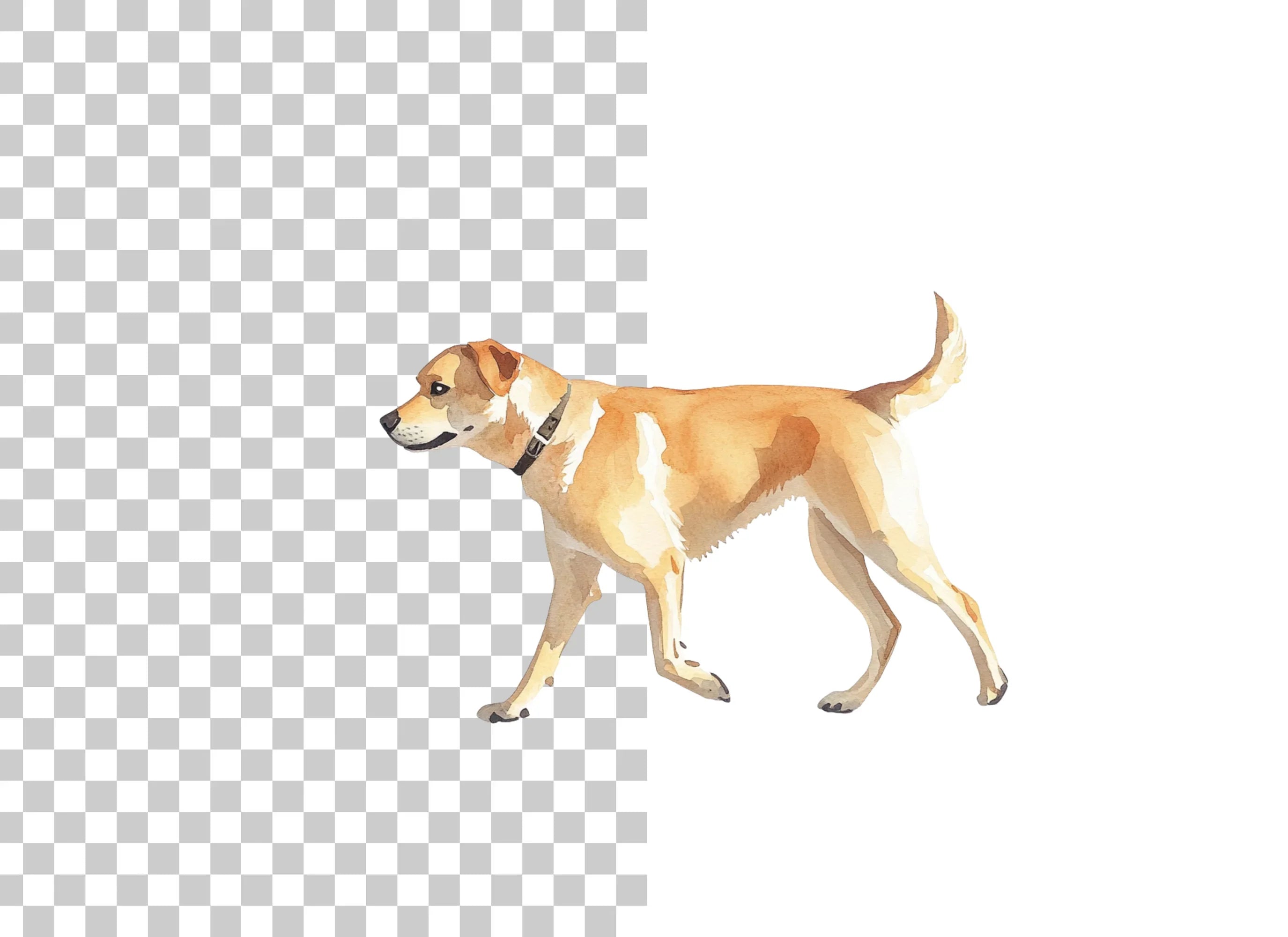 Golden Retriever Dog Clipart Bundle