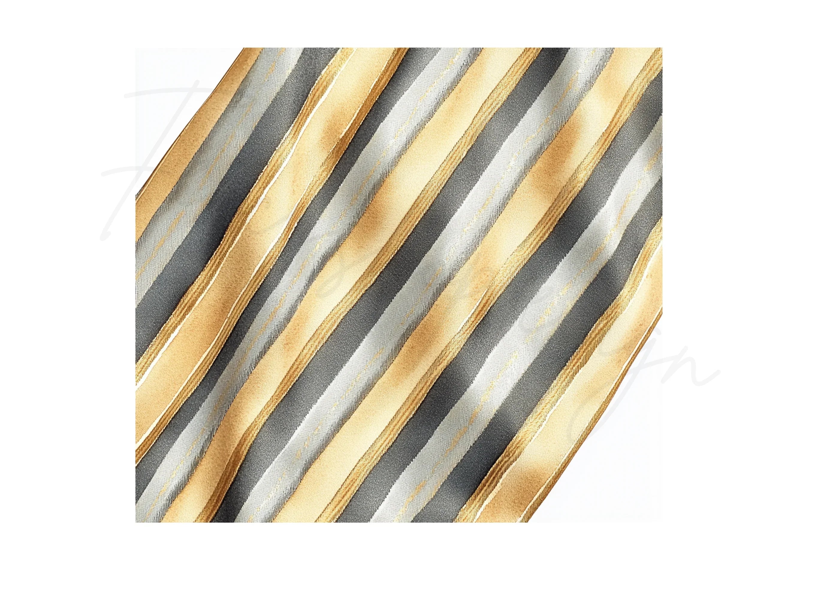 Striped Fabric Texture Clipart Bundle