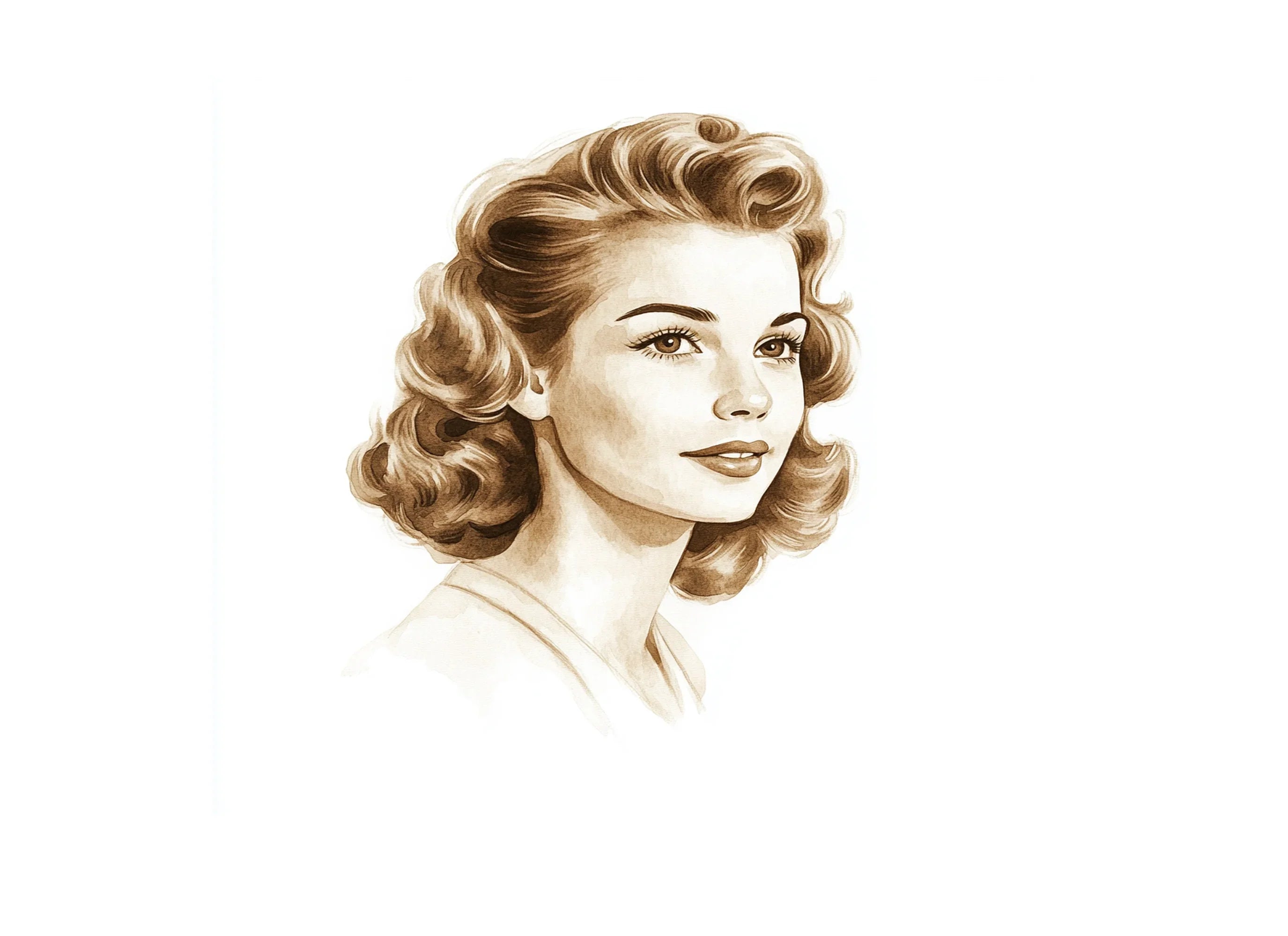 Vintage 50s Women Clipart Bundle