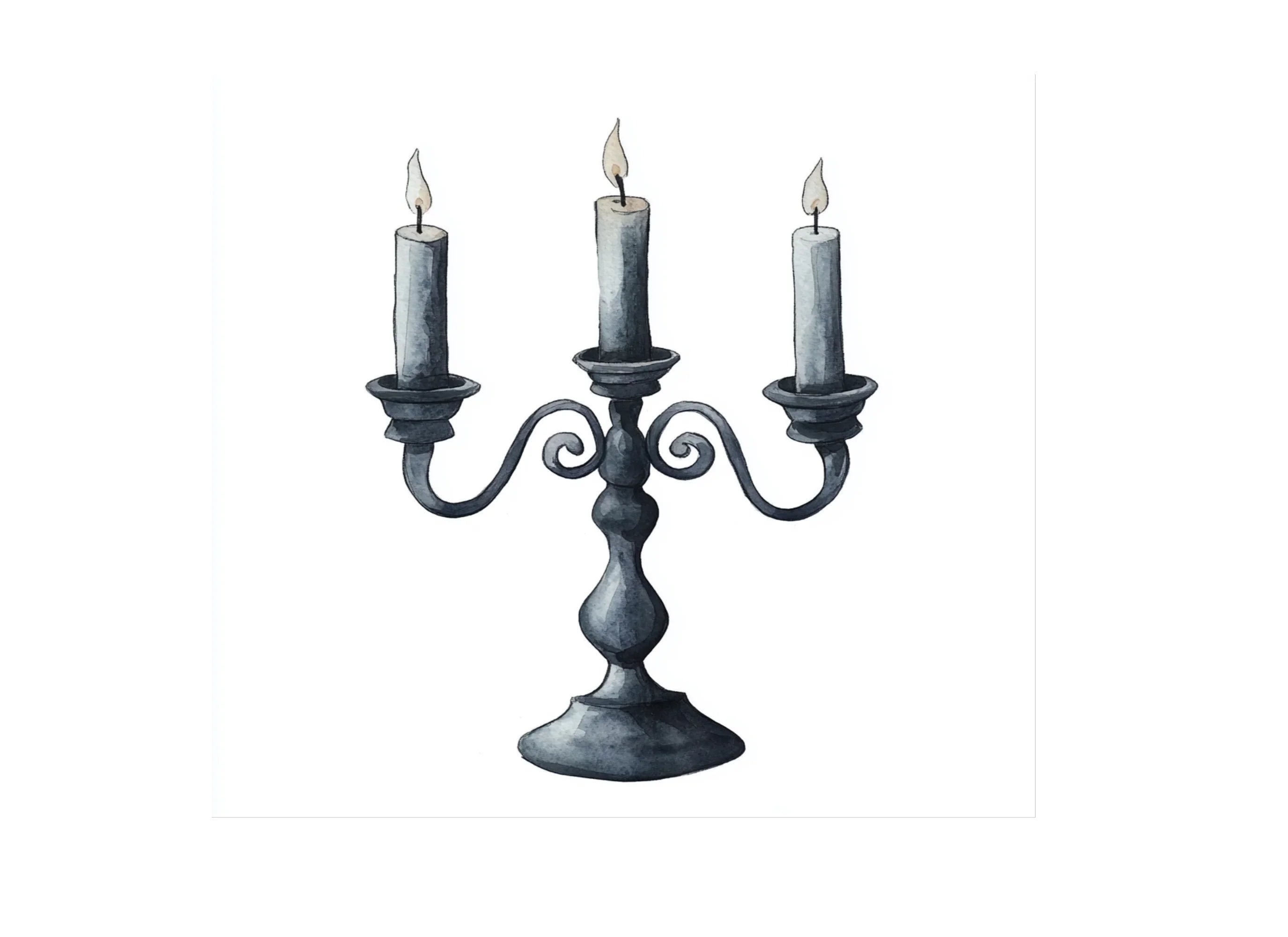 Candelabra Clipart Bundle