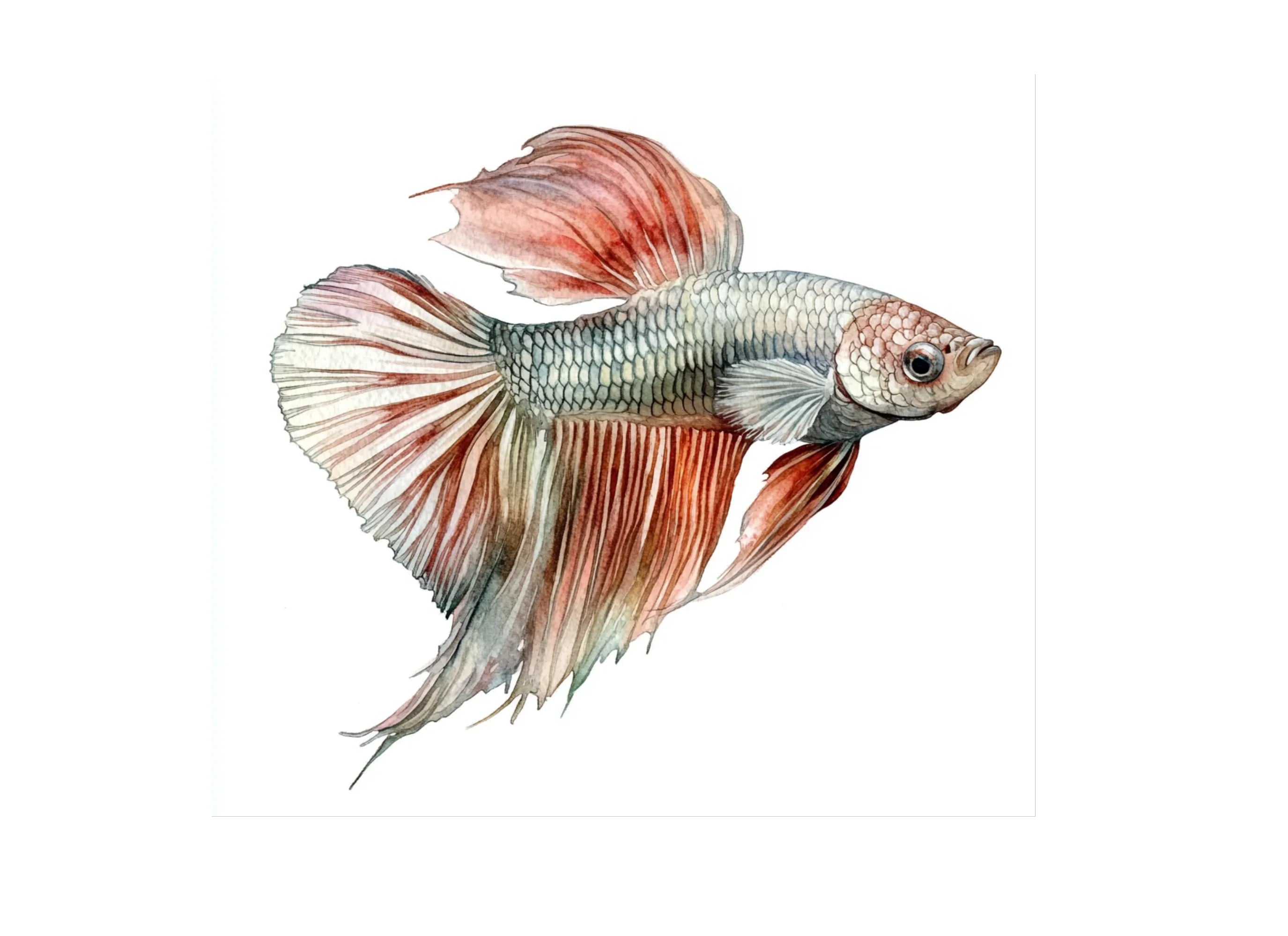 Betta Fish Clipart Bundle