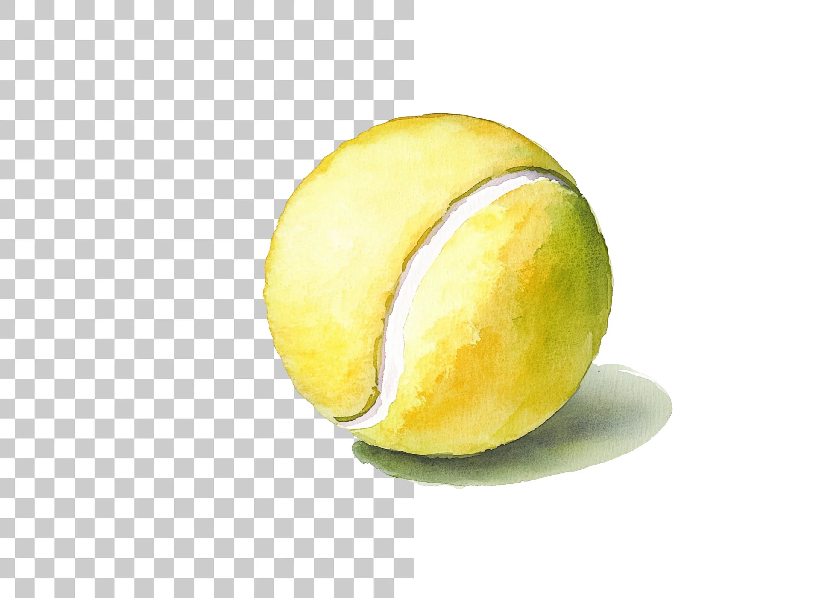 Tennis Ball Clipart Bundle