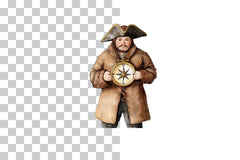 Pirate Captain Nautical Character Clipart Bundle - CraftNest - Digital Crafting and Art