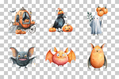 Halloween Cute Animals Spooky Clipart Bundle - CraftNest - Digital Crafting and Art