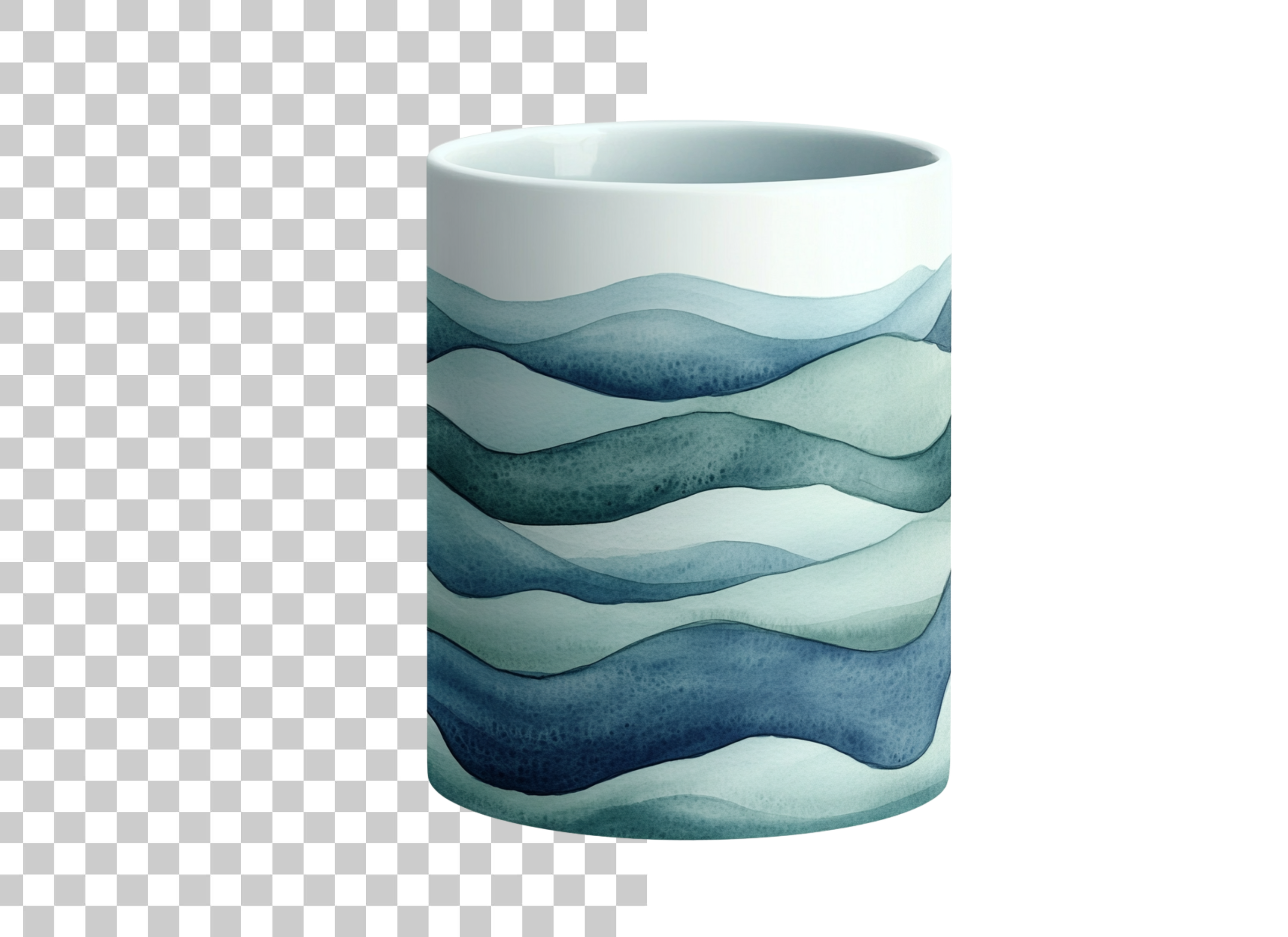 Abstract Waves Clipart Bundle