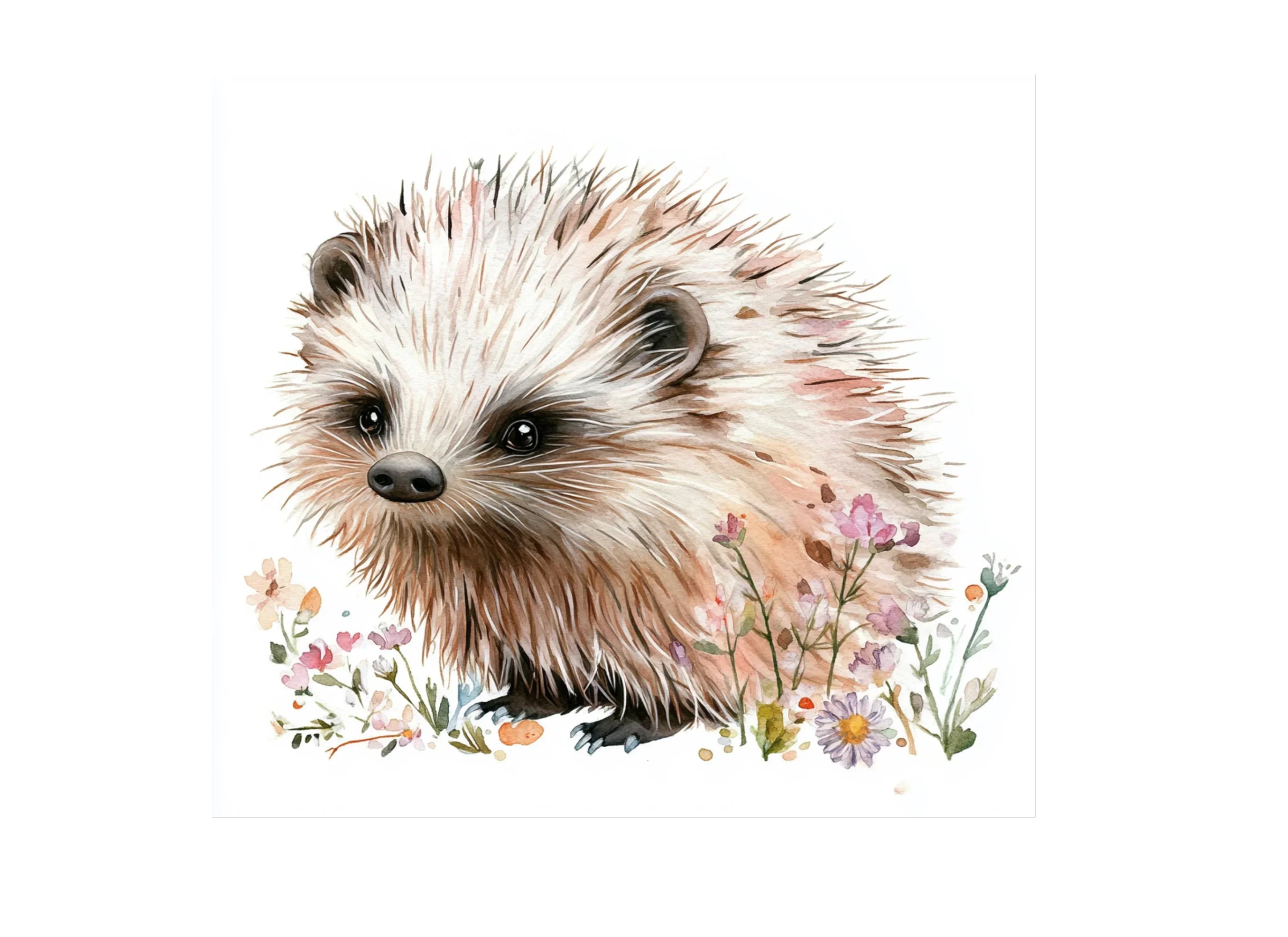 Cute Hedgehog Clipart Bundle