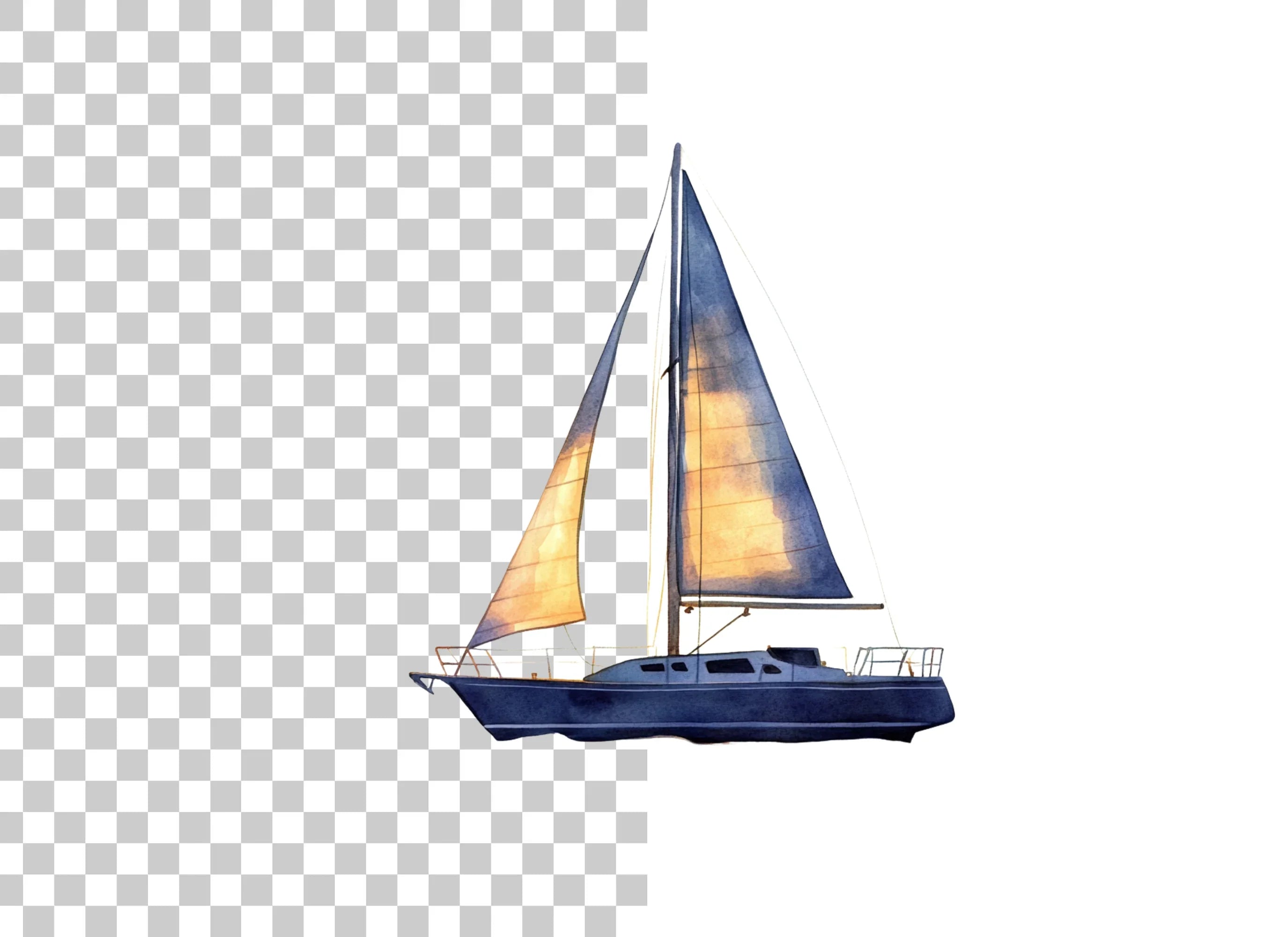 Sailboat Clipart Bundle