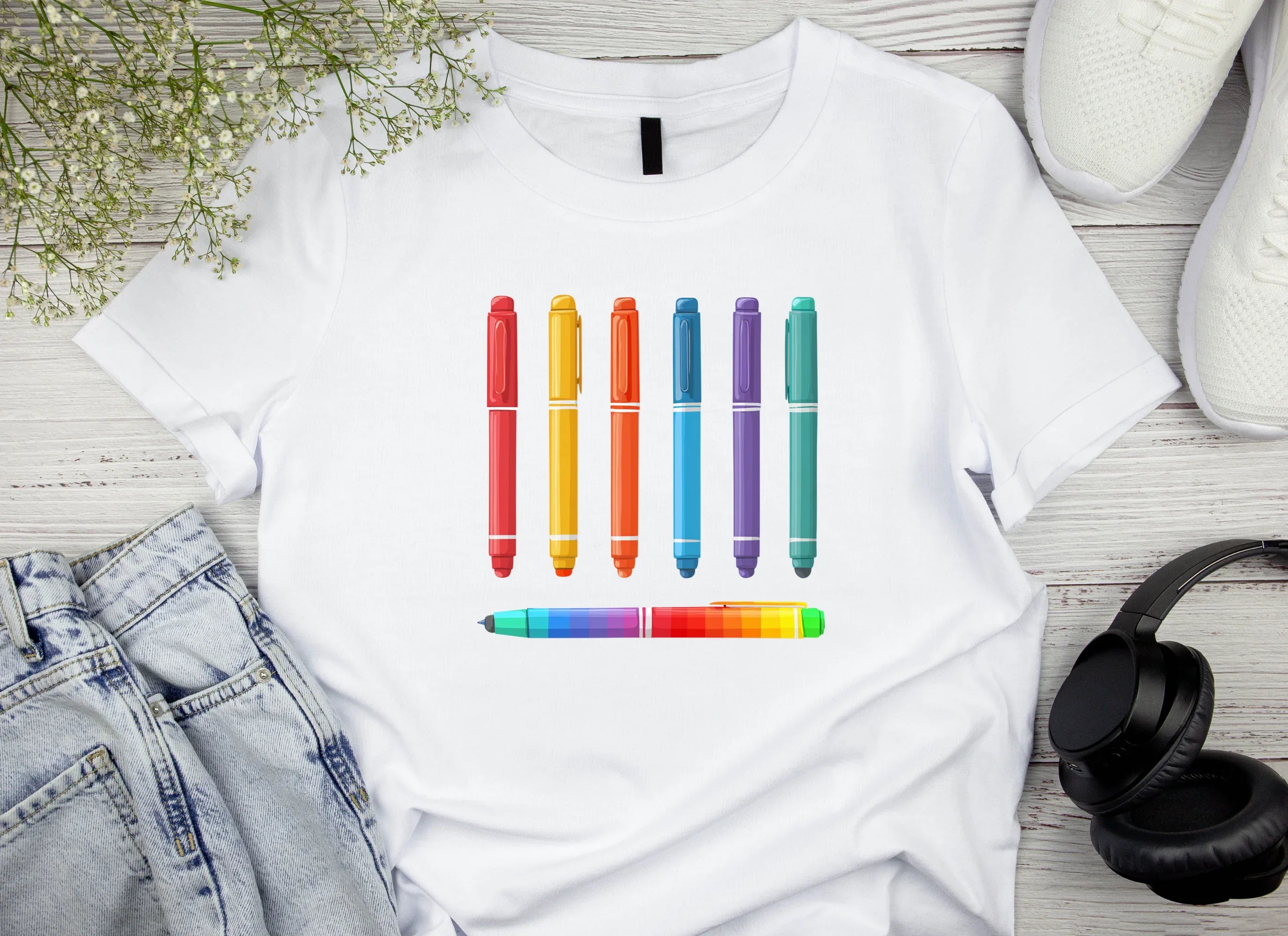 Cute Color Pencil Clipart Bundle - CraftNest - Digital Crafting and Art