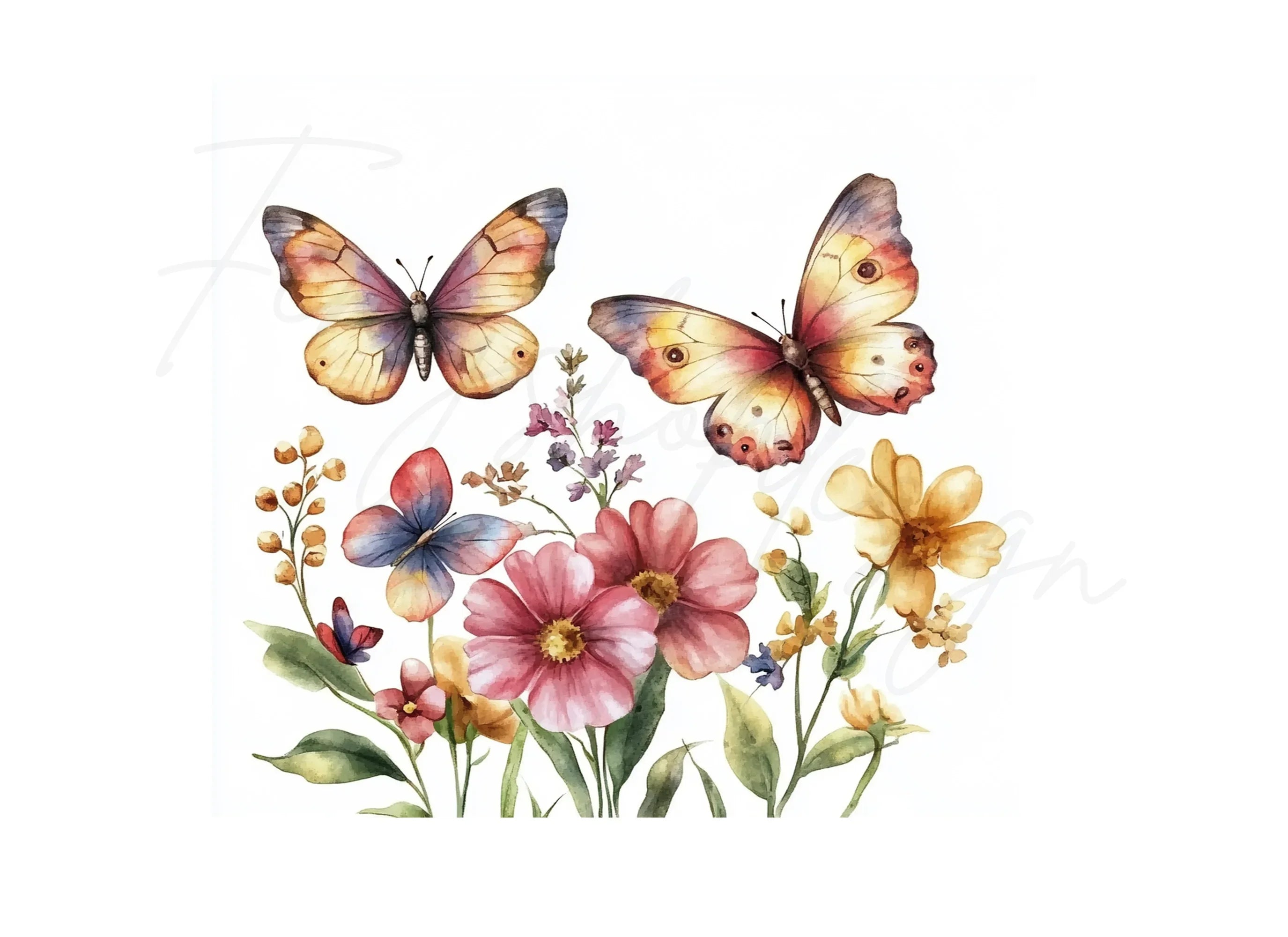 Butterfly Clipart Bundle