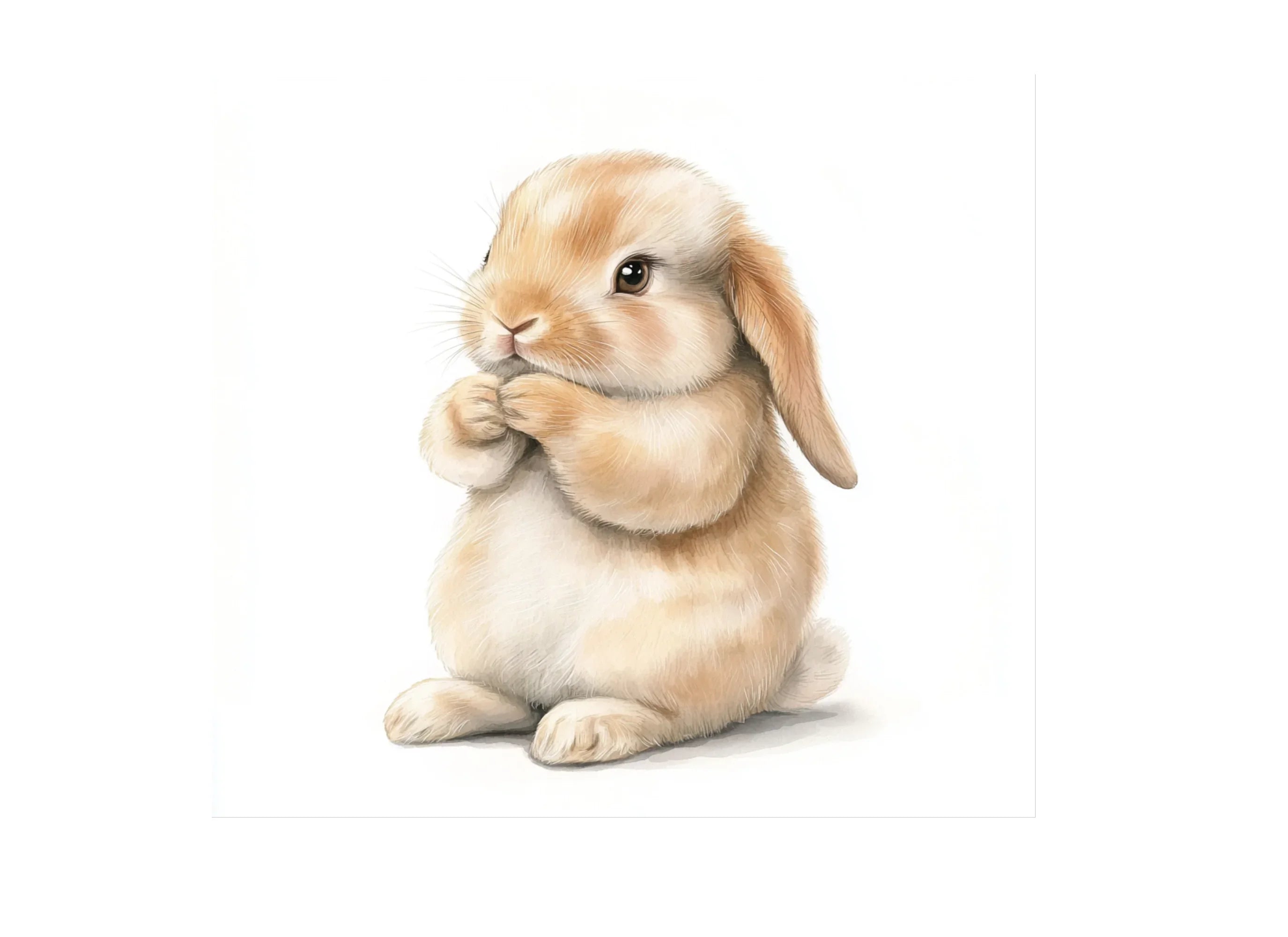 Cute Bunny Clipart Bundle