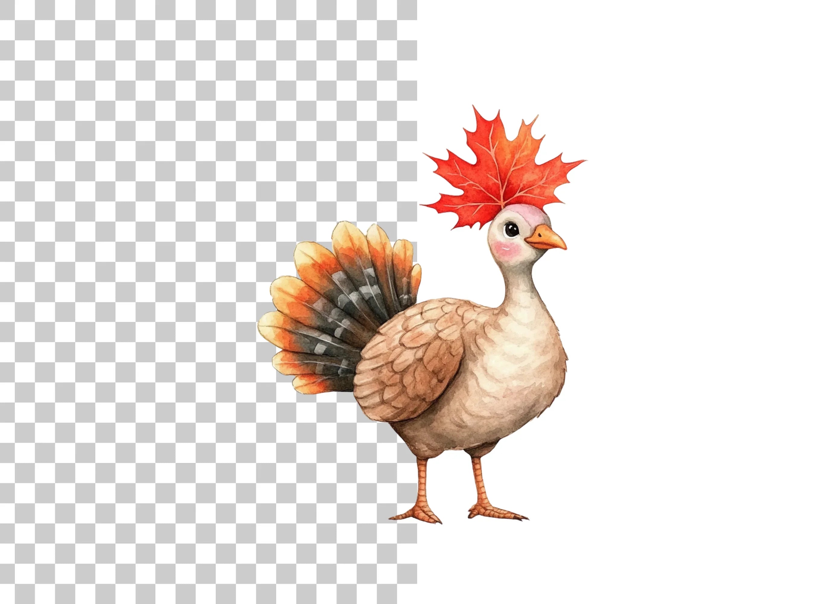 Thanksgiving Turkey Clipart Bundle