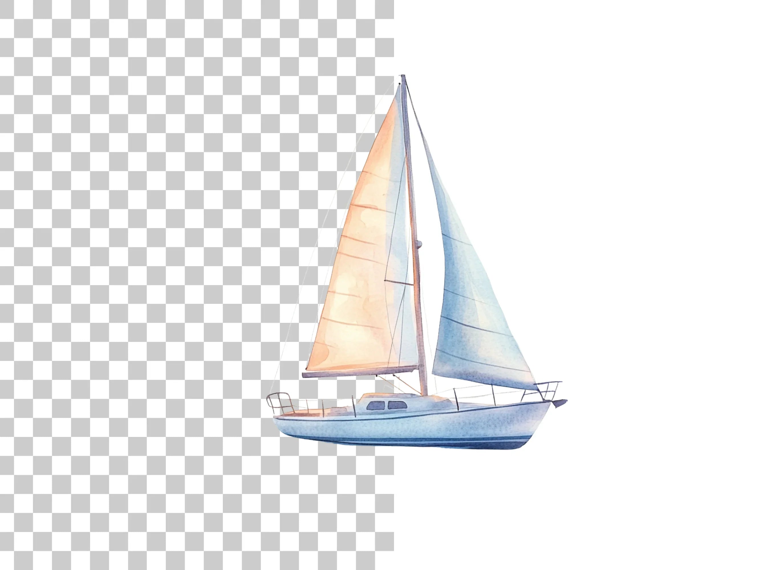 Sailboat Clipart Bundle